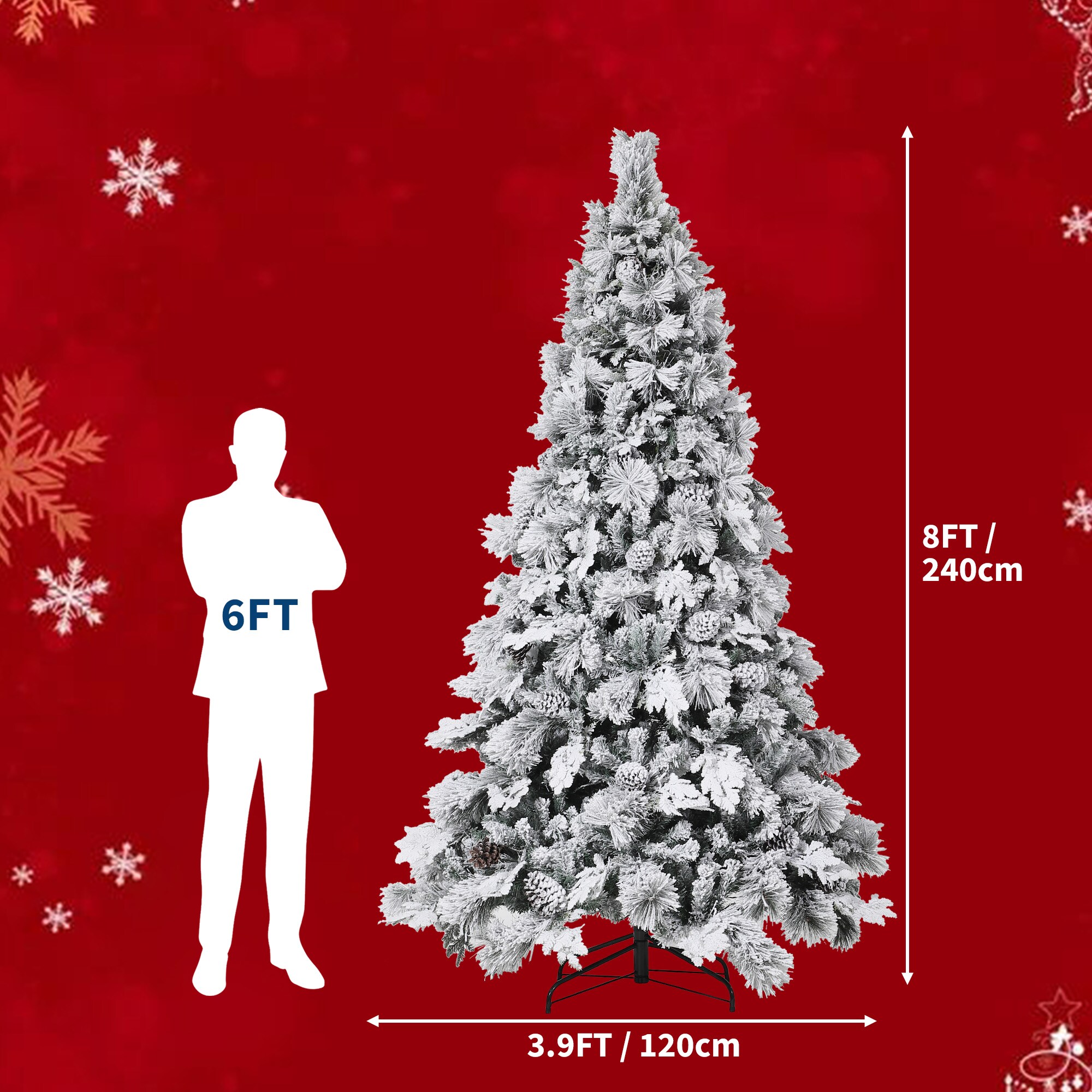 DEXSO CHU-N-PL-IZS2F0VE8 Artificial-Christmas-Trees - View #7