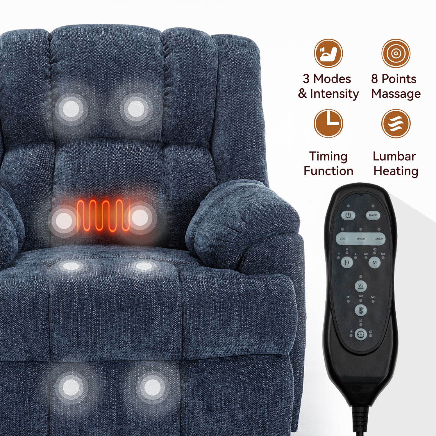GZMR GZ-W1803RC51 recliners - View #7
