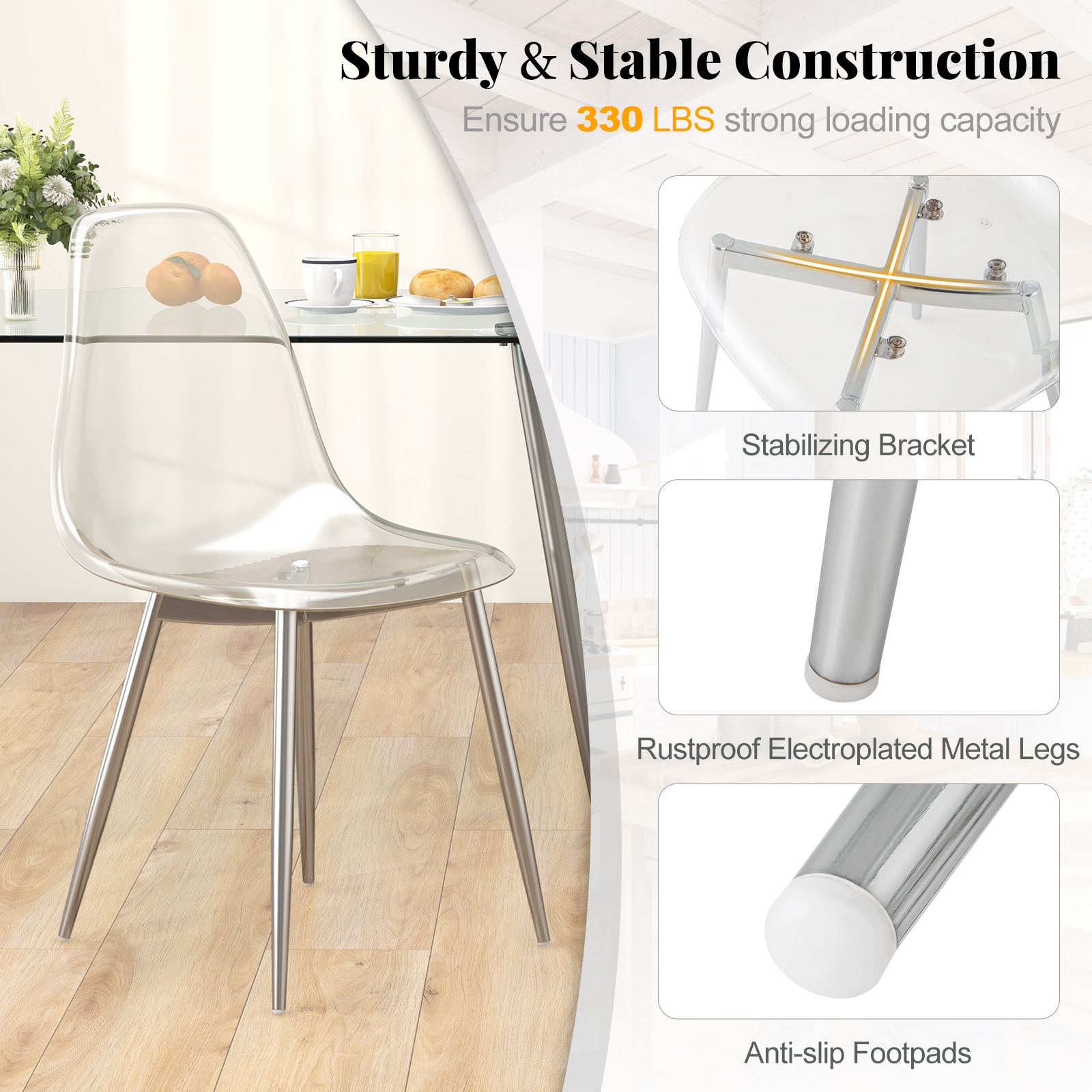 SUGIFT LW018SUGHY446 Dining-Chairs - View #7
