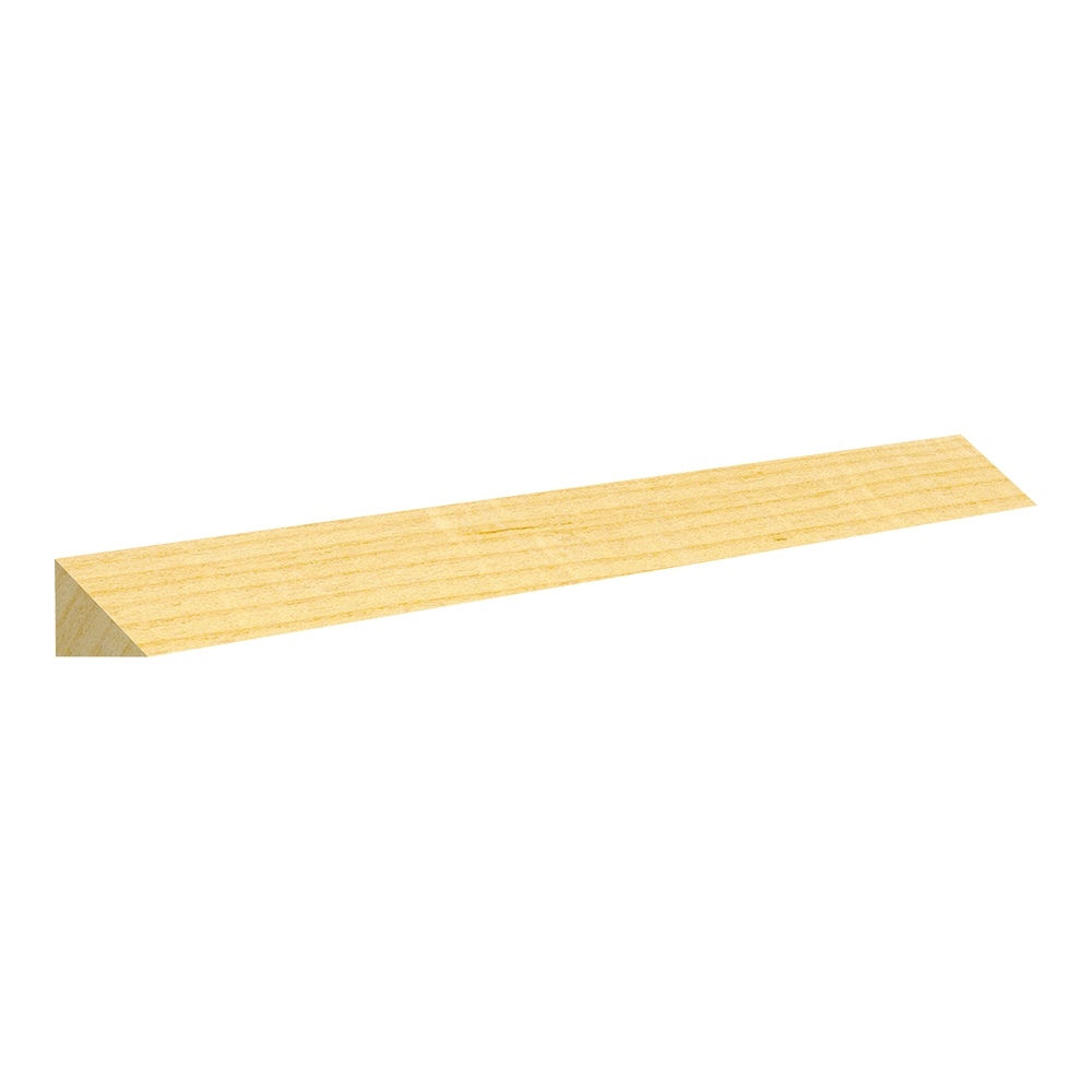 RELIABILT 995-8 3/4-in x 3/4-in x 8-ft Traditional Unfinished Pine WM995 Shoe Moulding