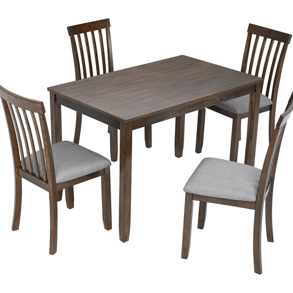 Coolbibila KENDRA-TABLE-WALNUT Dining-Tables - View #4