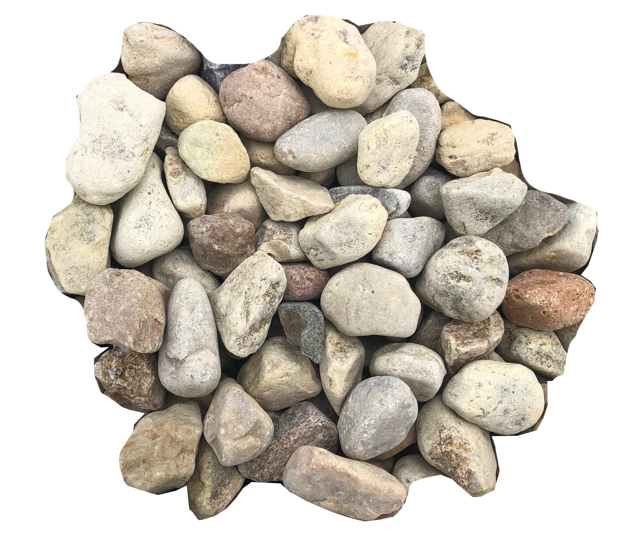 Egg Rock 0.5-cu ft 50-lb Multiple Colors/Finishes Egg Rock in the ...