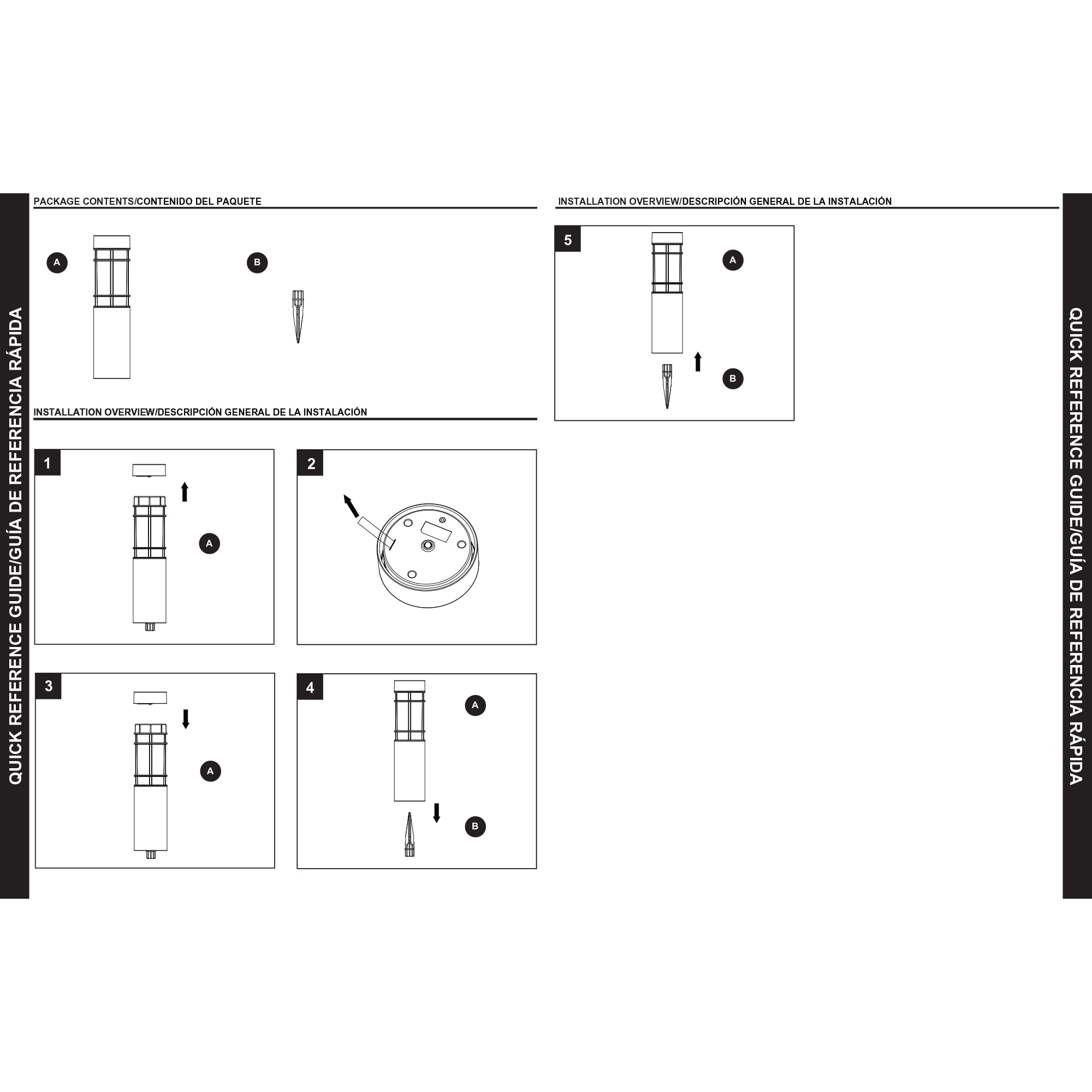 Harbor Breeze RS429P-K10C-BK-1 Path-Lights - View #9