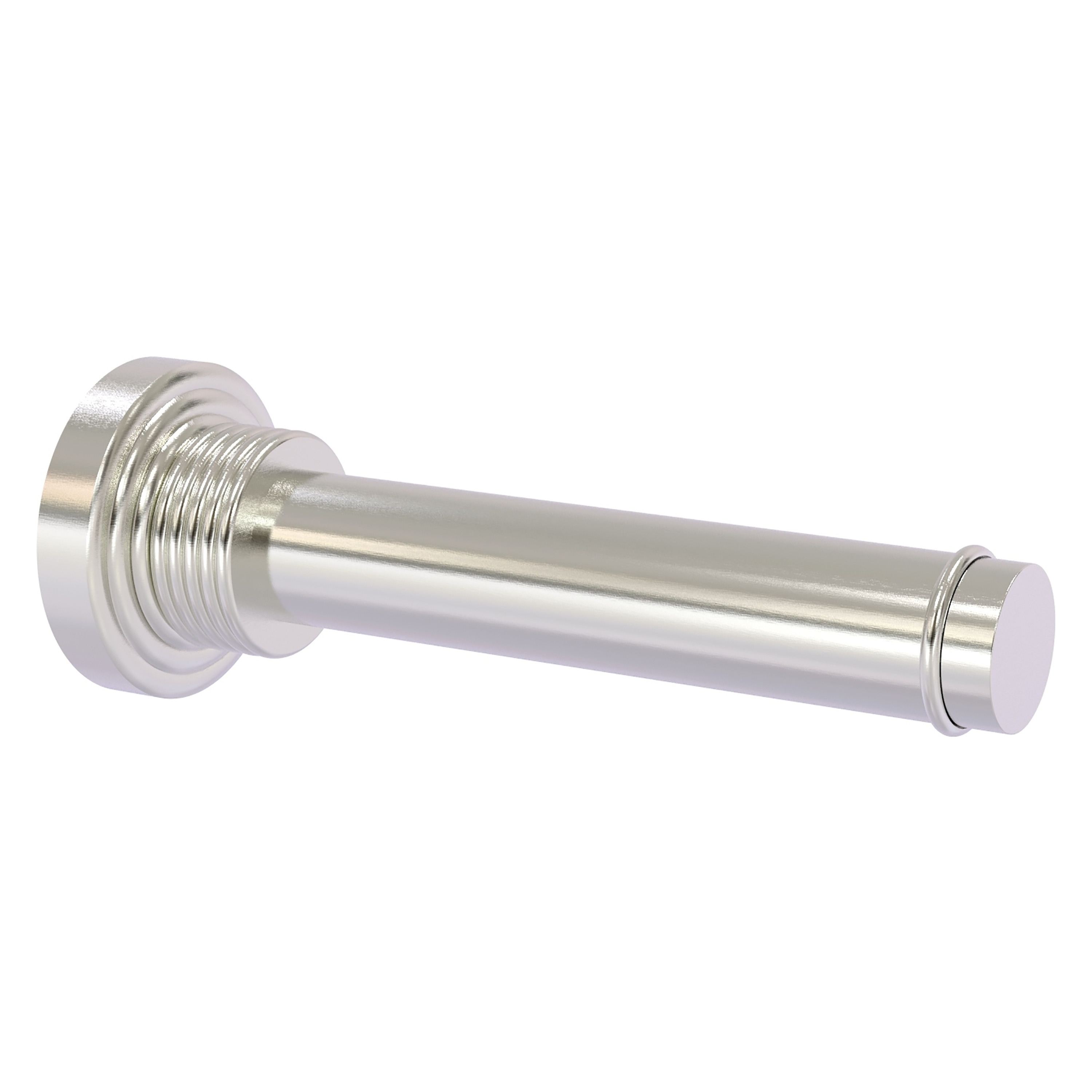 Allied Brass WP-24-1-SN Waverly Place Satin Nickel Wall mount Single post Toilet Paper Holder 1 -Rolls