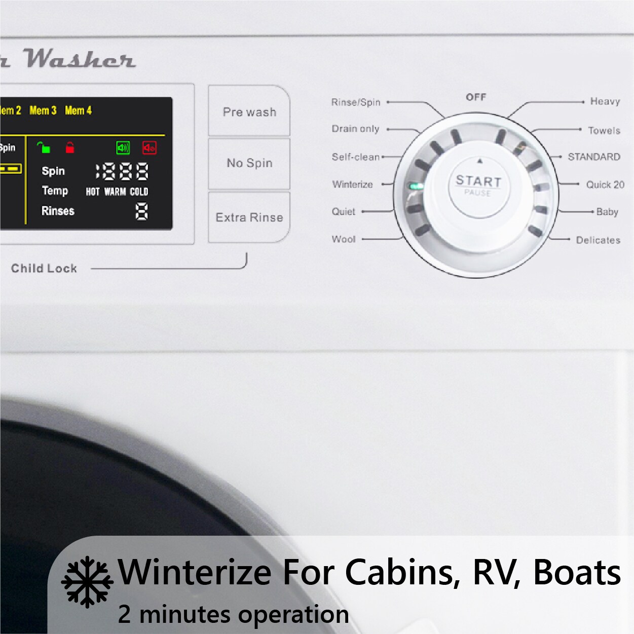 Equator Advanced Appliances 824N+852+ACCESSORIES Combo-Washer-And-Dryer - View #13