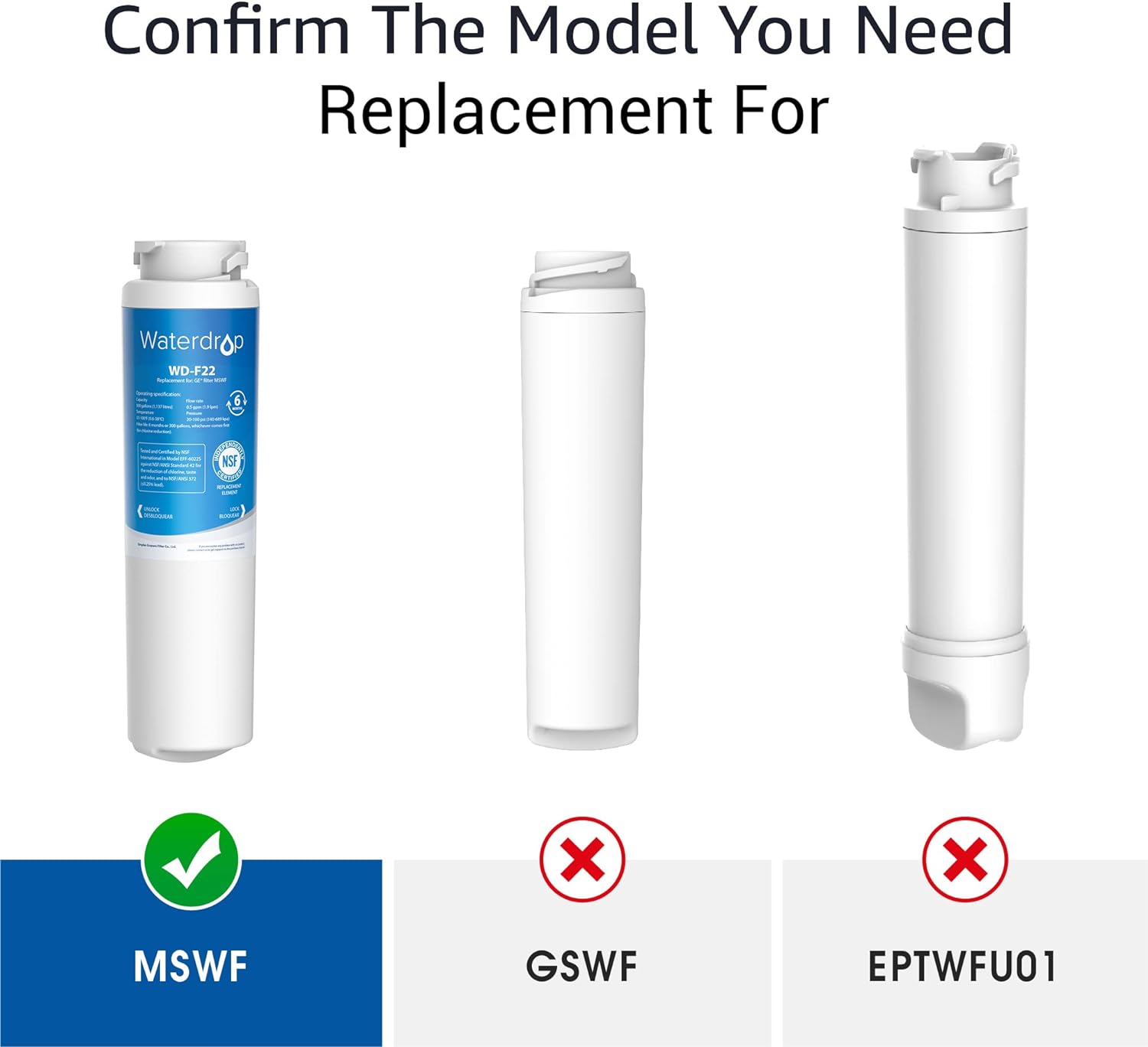 Waterdrop BL-WD-MSWF Refrigerator-Water-Filters - View #3