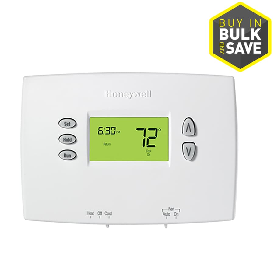 Honeywell Basic 7-day Programmable Thermostat Rectangle Lowes.com