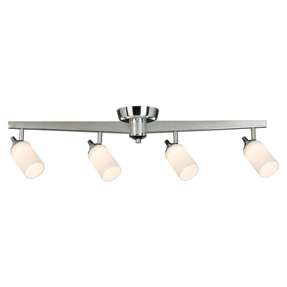 30 Inch Long Chrome Linear Track Lighting Kits At Lowes Com   49445777 