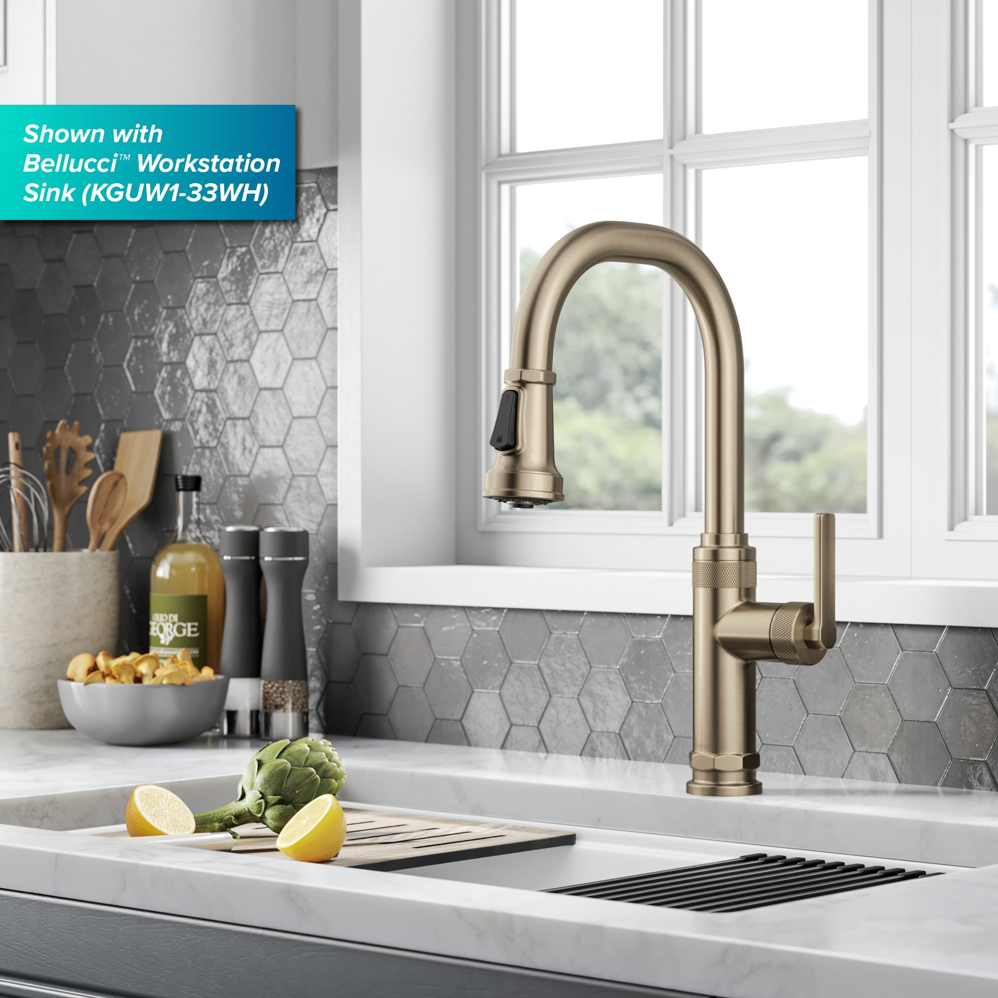 Kraus KPF-4102SFACB Kitchen-Faucets - View #14