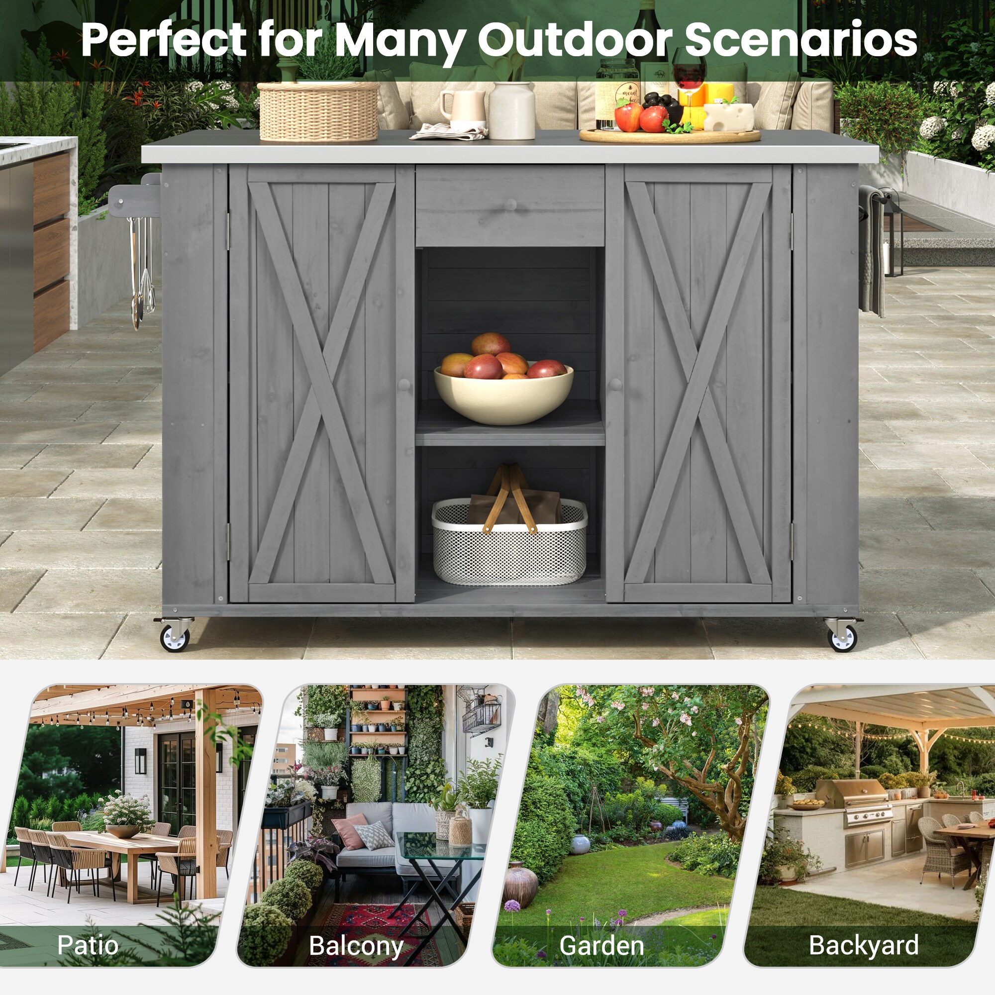 GDFStudio 341636 Outdoor-Carts - View #6