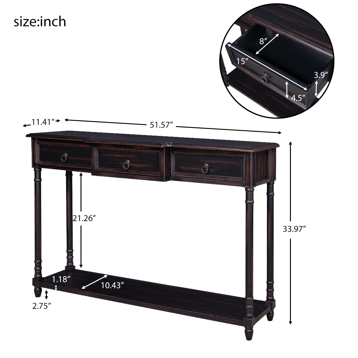 AHIOU HOME ZAAH-CT189574B Console-Sofa-Tables - View #9