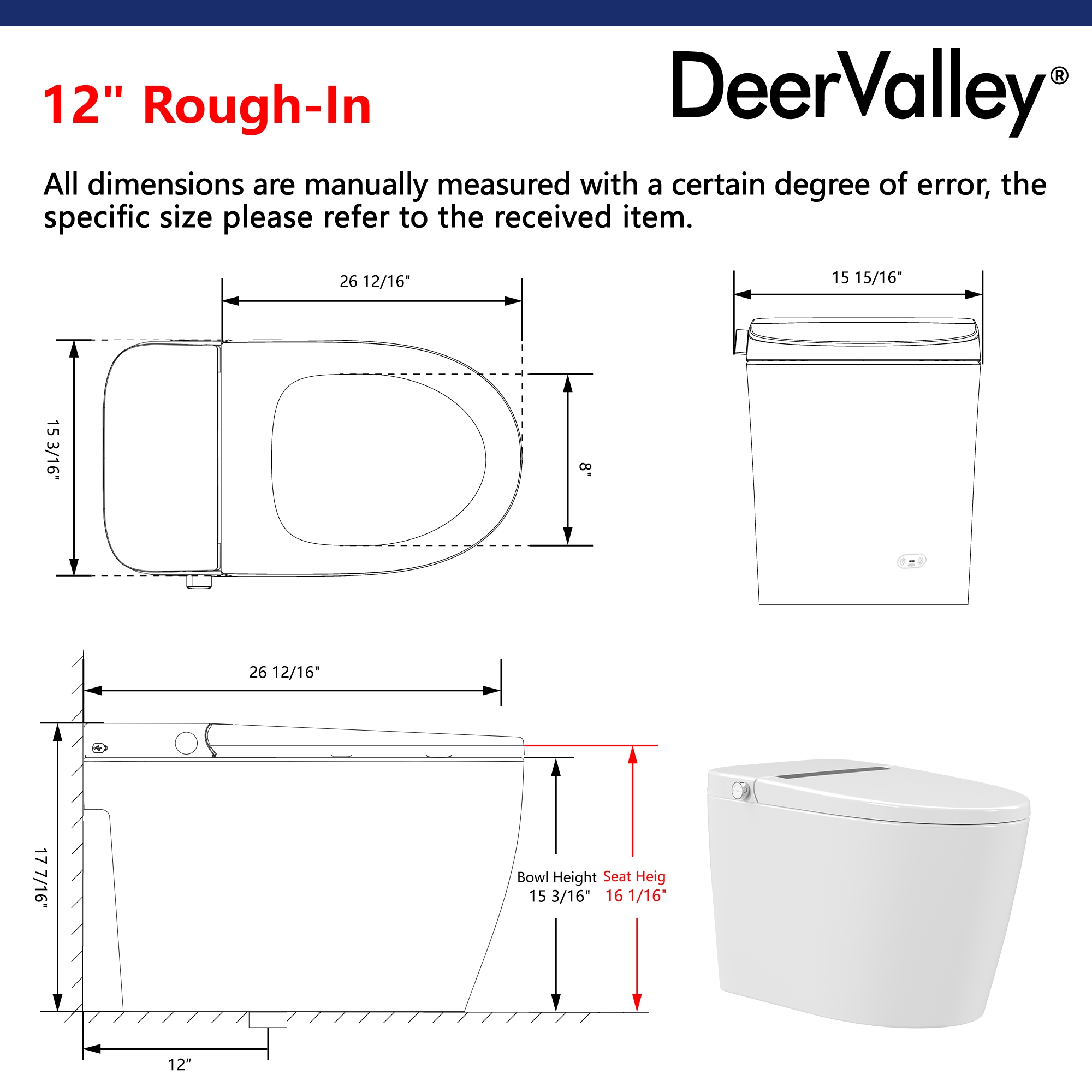 DeerValley DV-1S0159 bidets - View #15