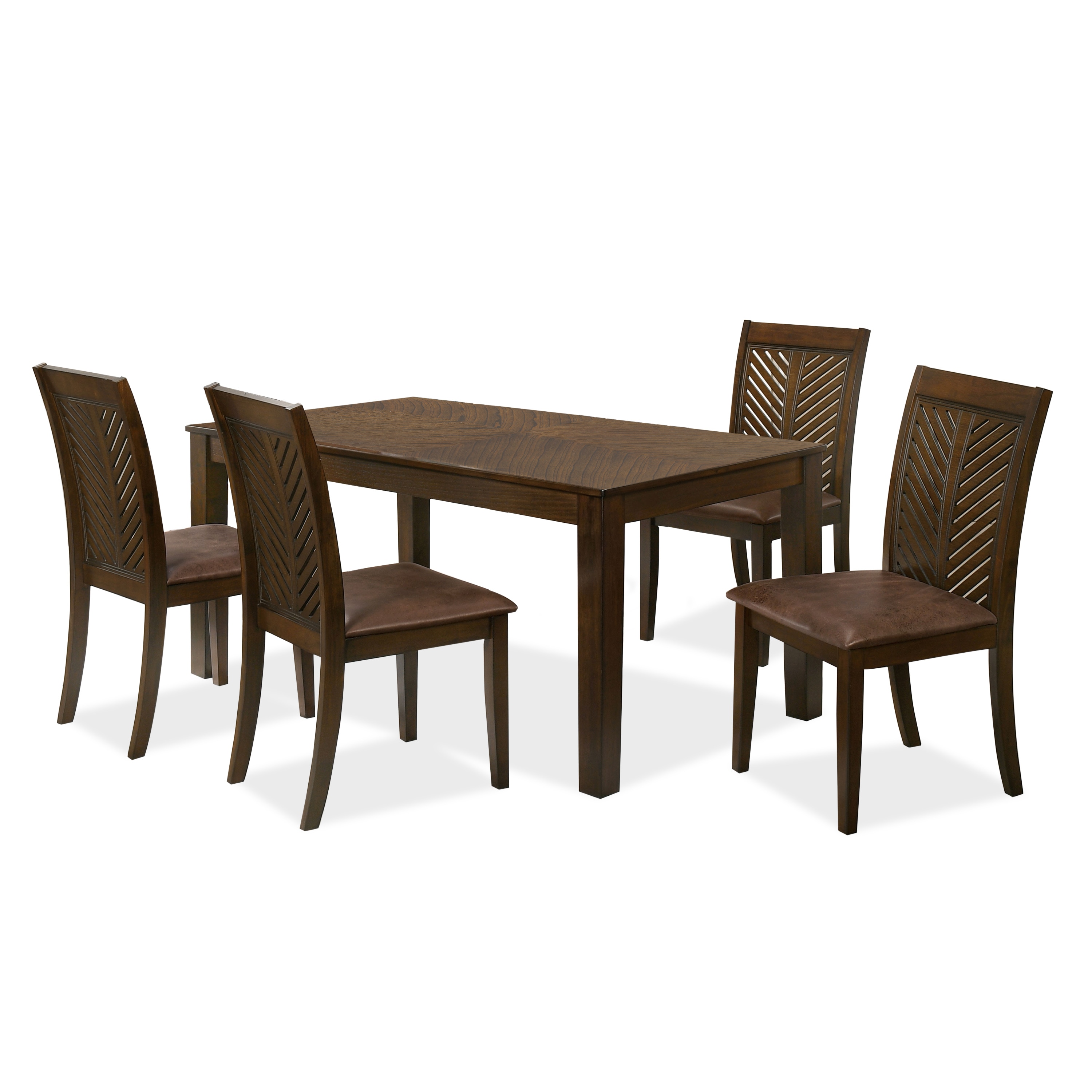 Furniture of America IDF-3490T-5PC Dining-Sets - View #2
