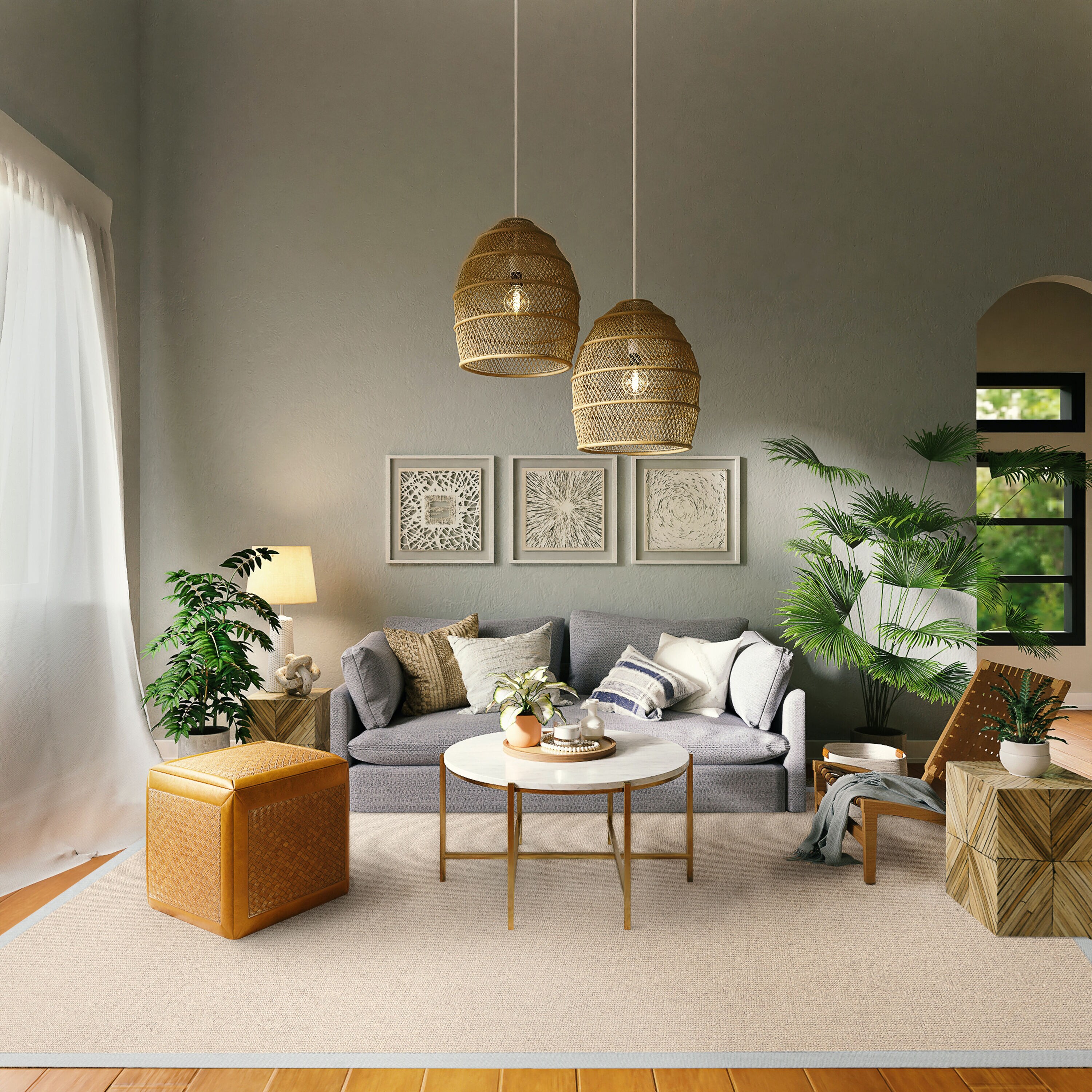 Linon RUG-AT010913 rugs - View #5