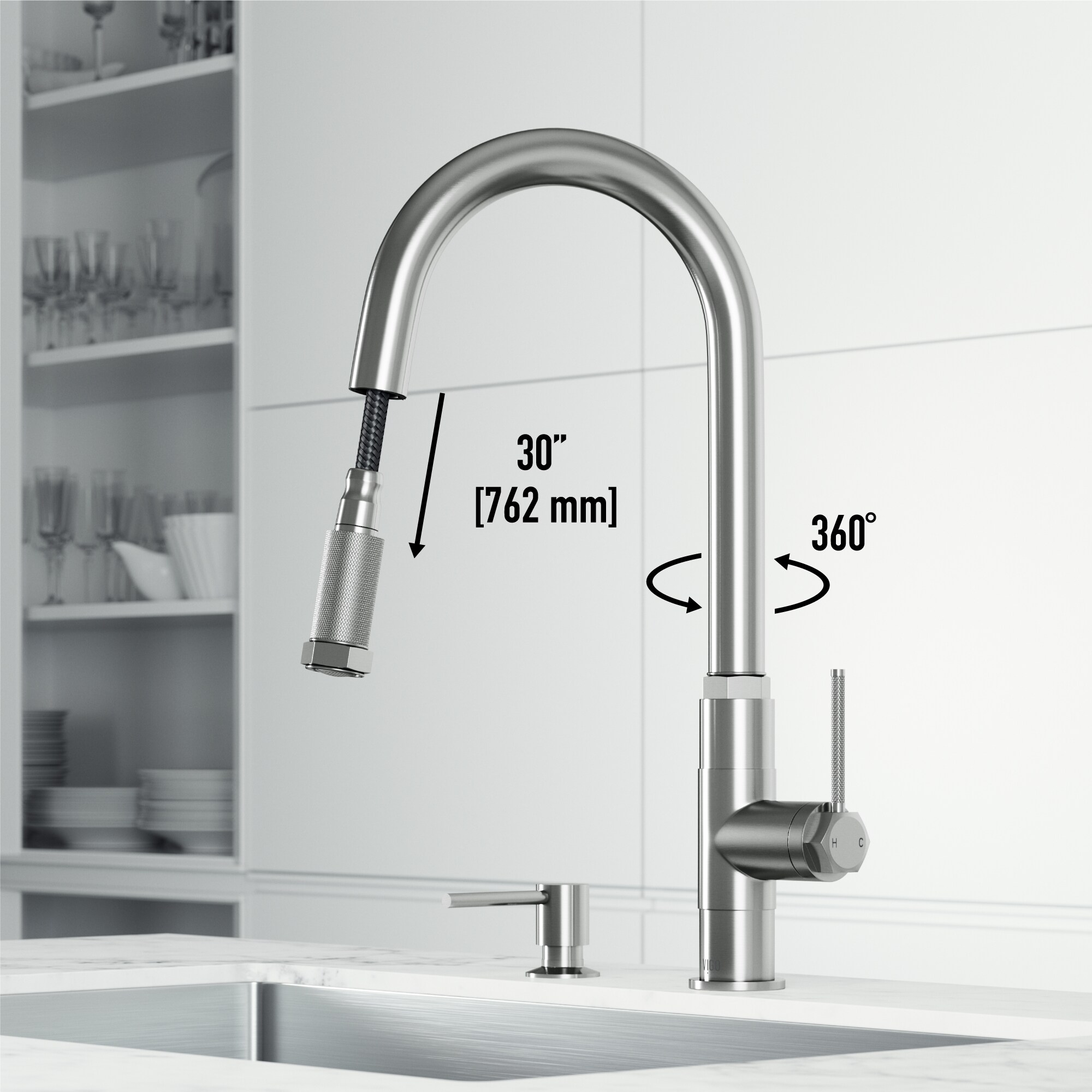 VIGO VG02035STK2 Kitchen-Faucets - View #5