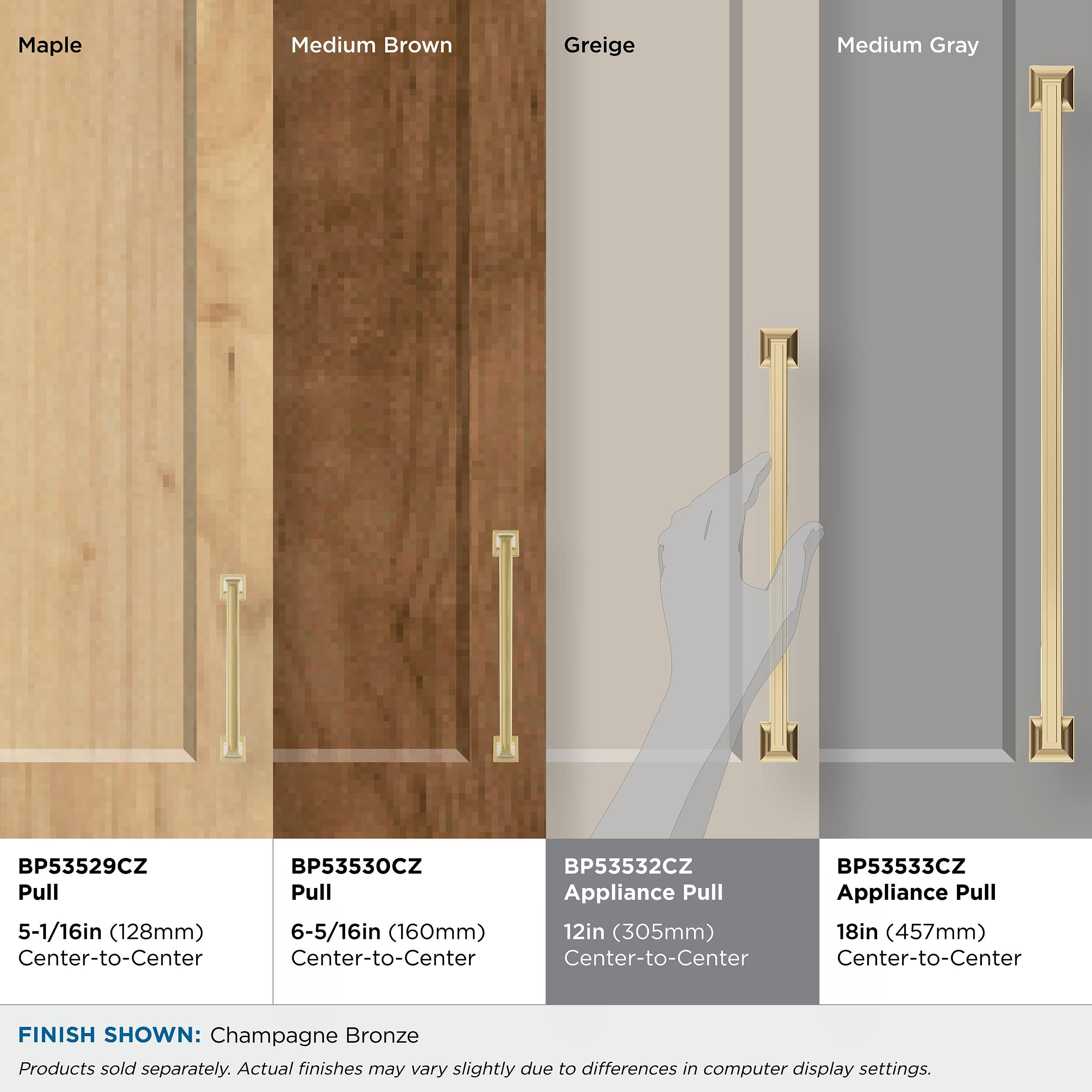 Amerock BP53532CZ Cabinet-Pulls - View #6