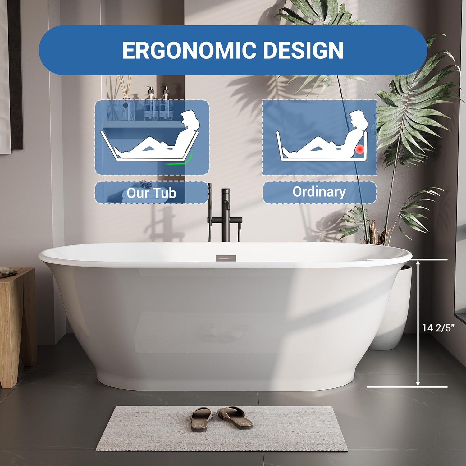 WhizMax PTH3354QF6H bathtubs - View #6