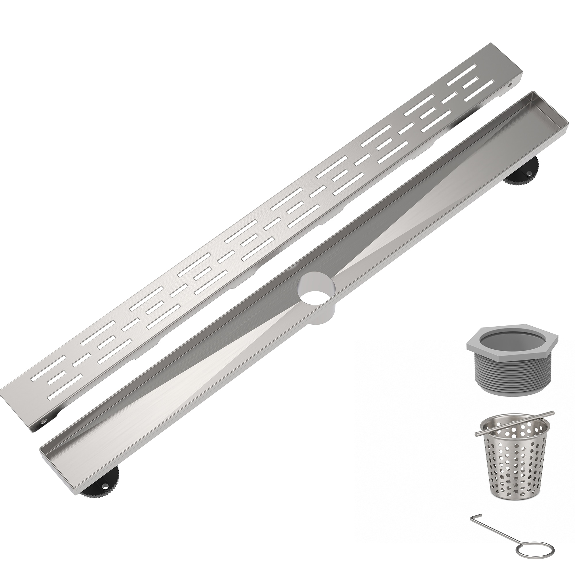 BWE - Dreamline 32" 304SS Liner Shower Drain BN with Flange