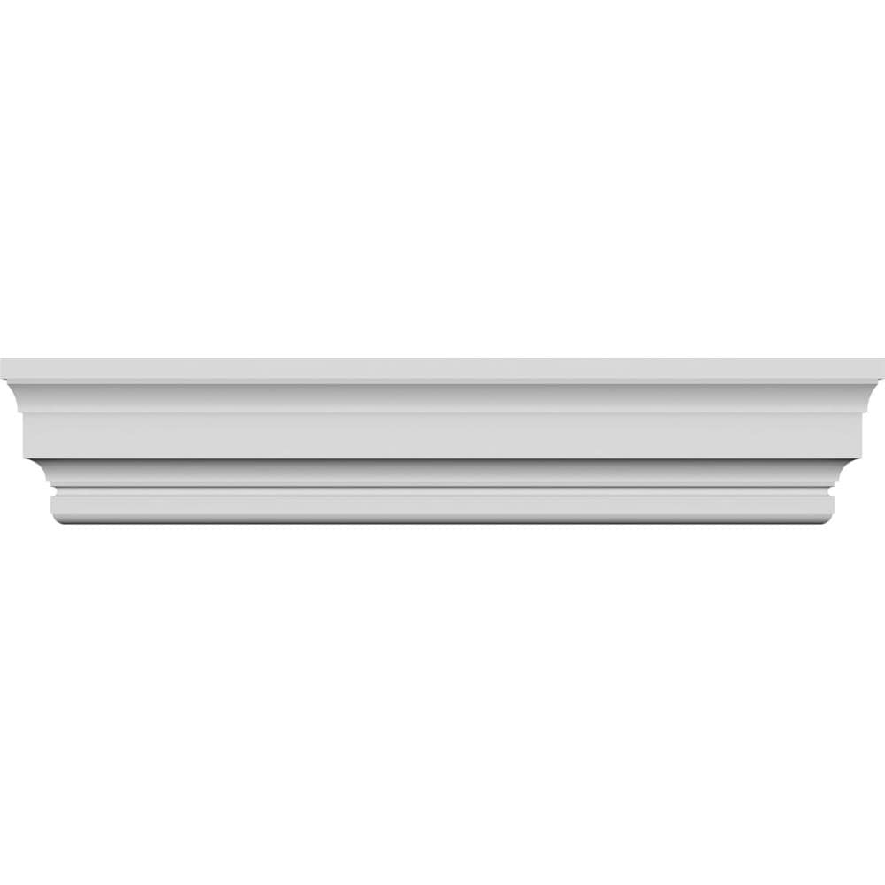 Ekena Millwork CRH07X32ST 35.75-Inches W x 7.125-Inches L Urethane Crosshead