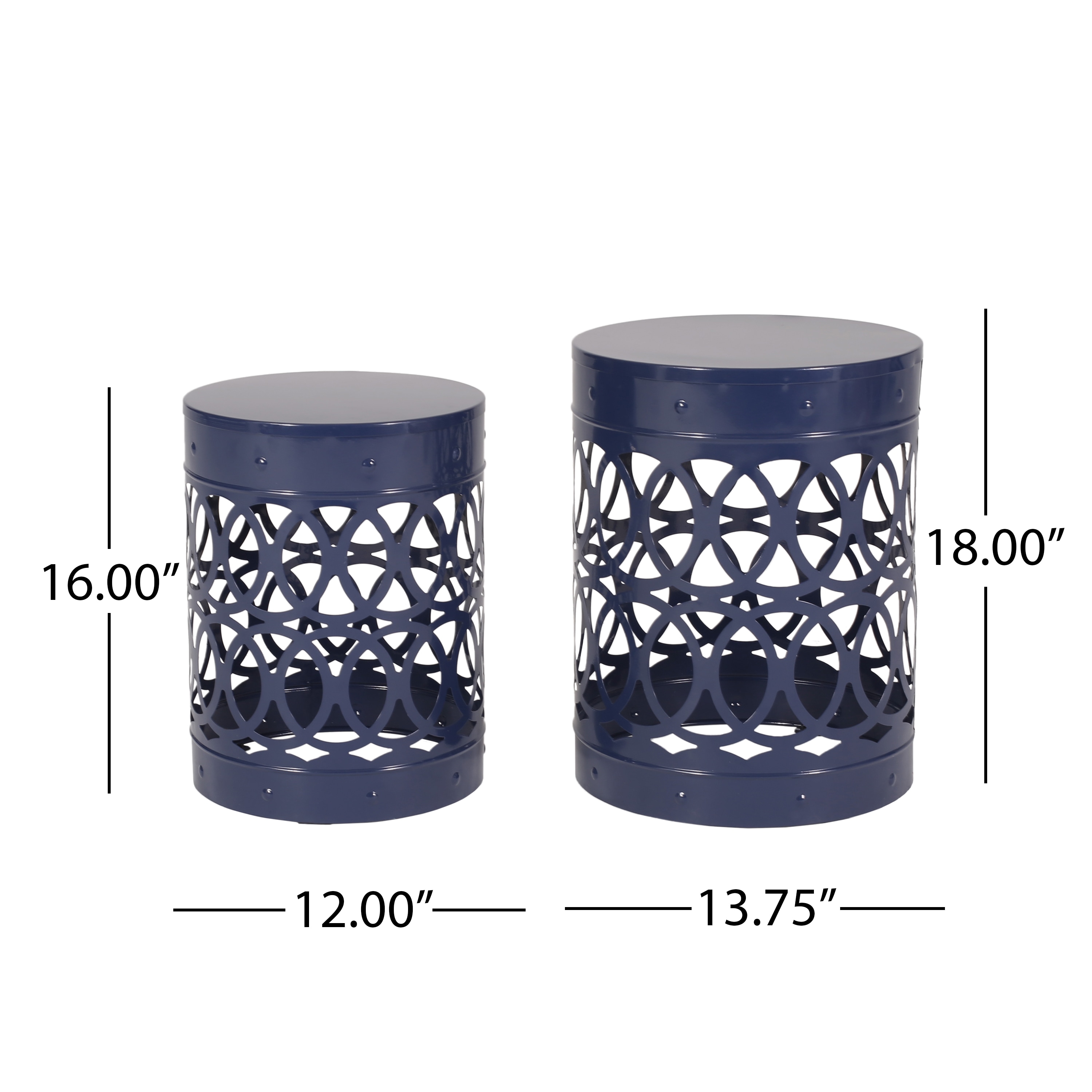 ModernLuxe L3P-73606.00NBLU End-Tables - View #4