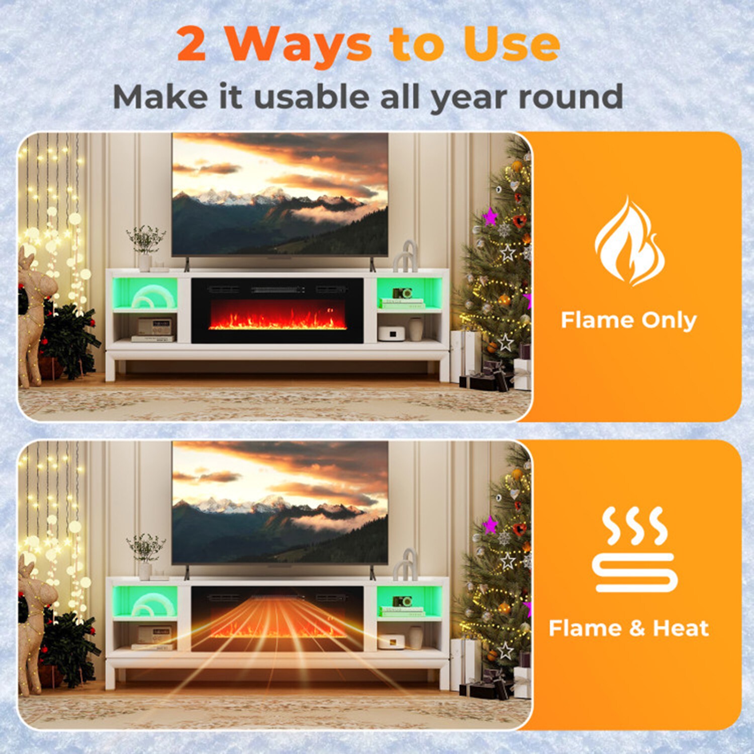Mondawe MO-FP10803US Electric-Fireplaces - View #8