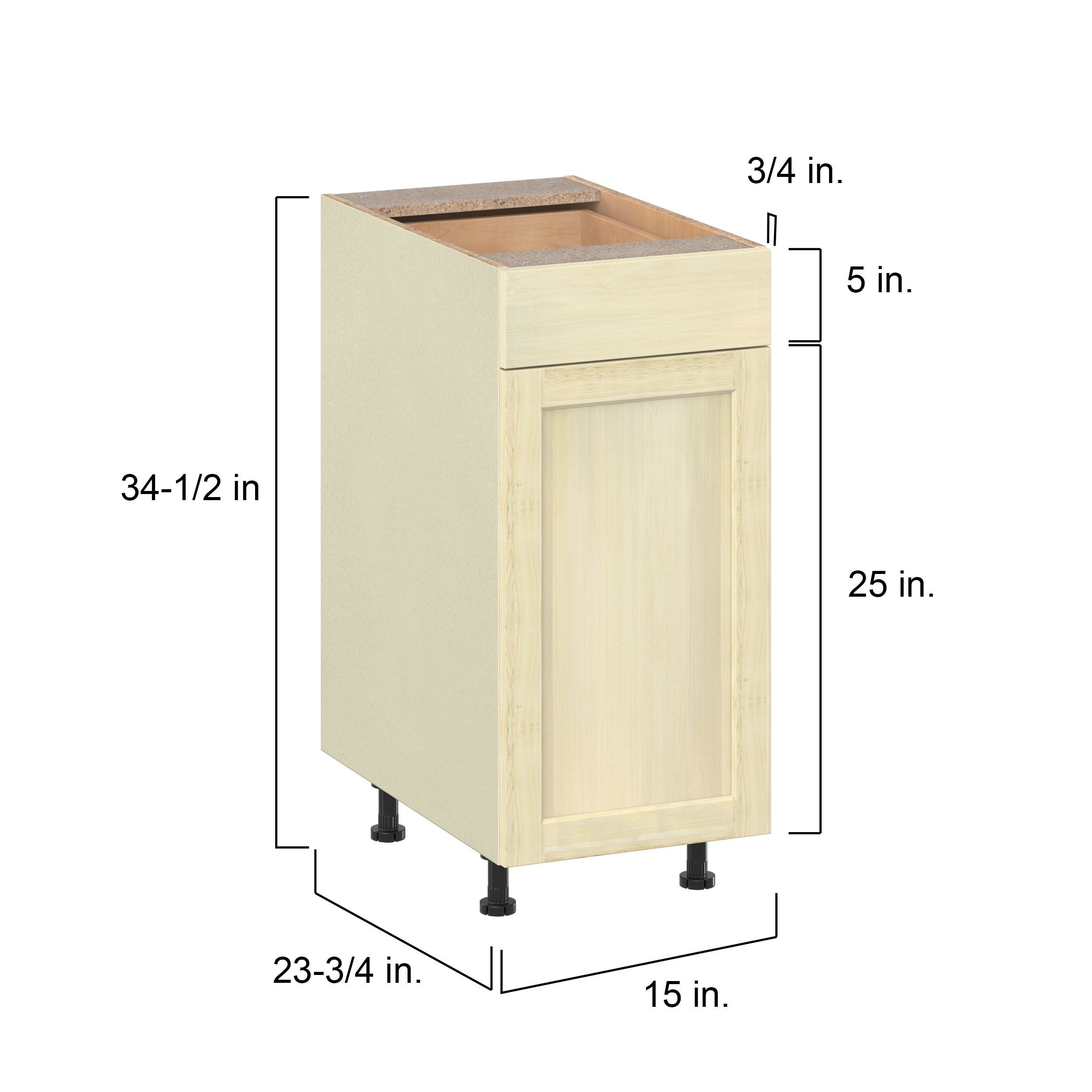 Project Source B15R Cabinets-Kitchen - View #15