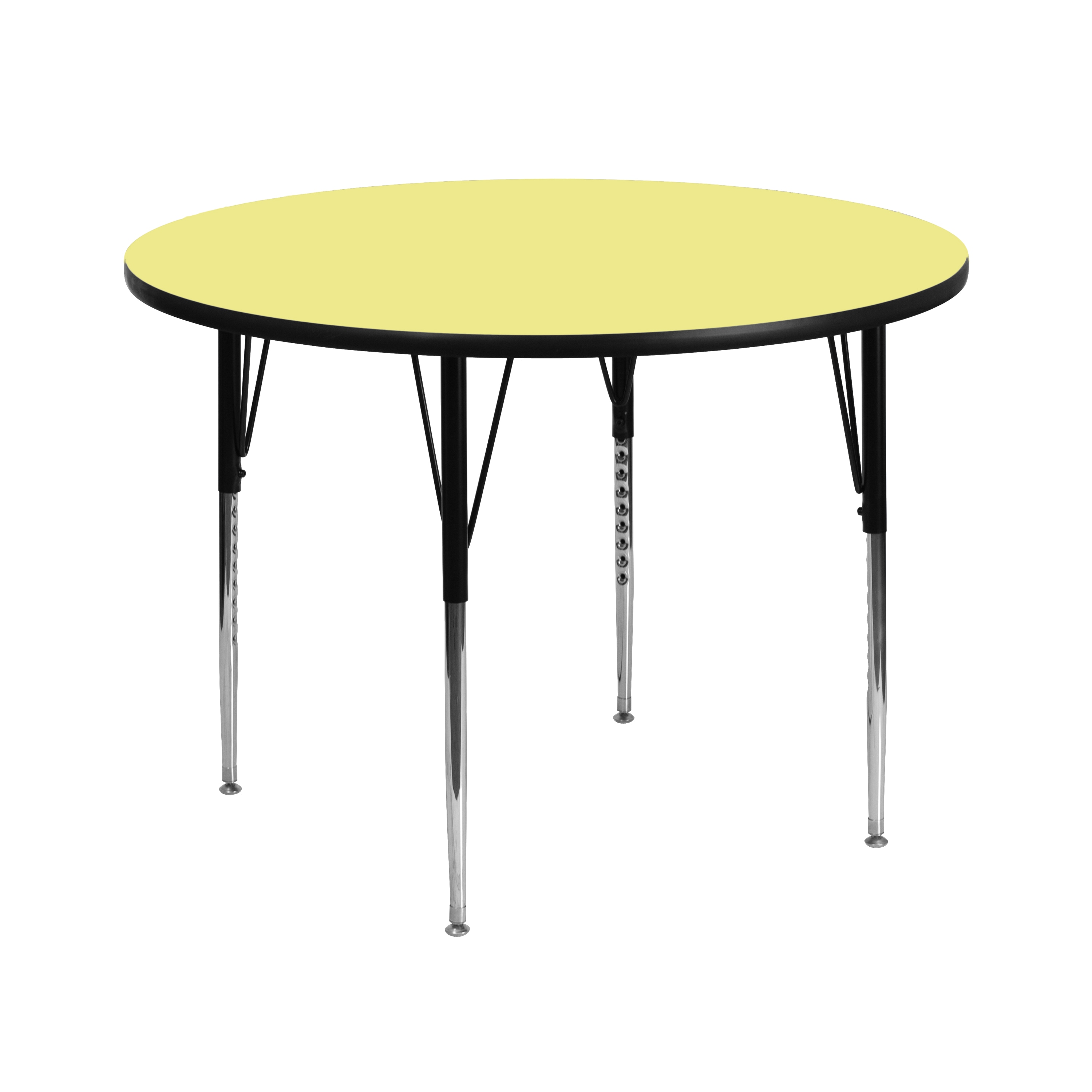 Flash Furniture 847254024938 Yellow Round Kid's Play Table