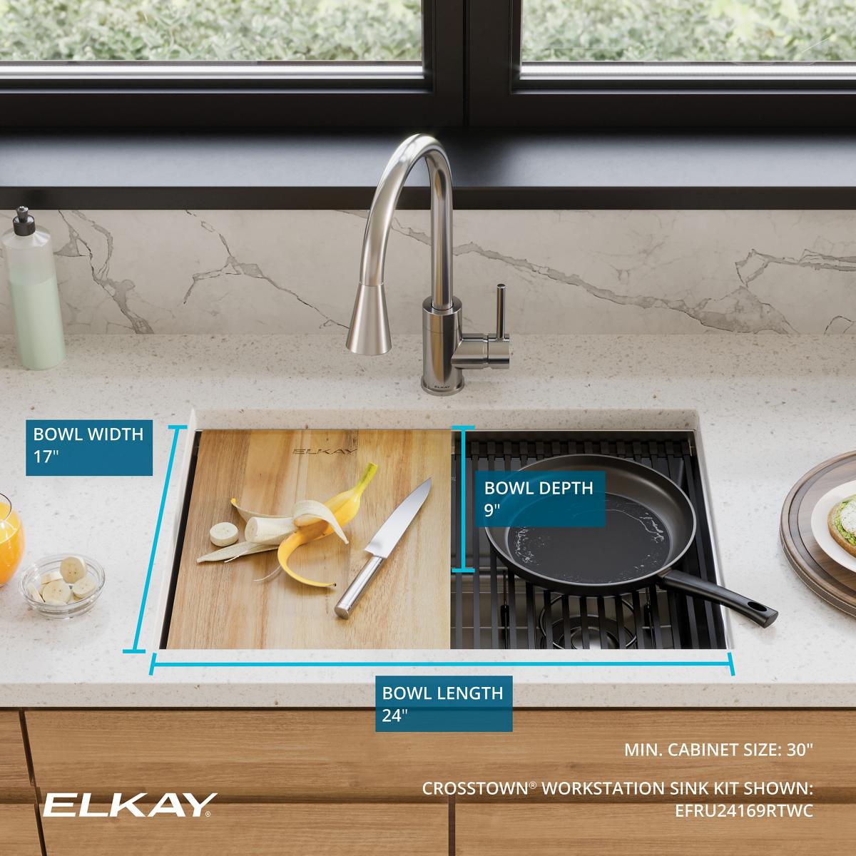 Elkay EFRU24169RTWC Kitchen-Sinks - View #4