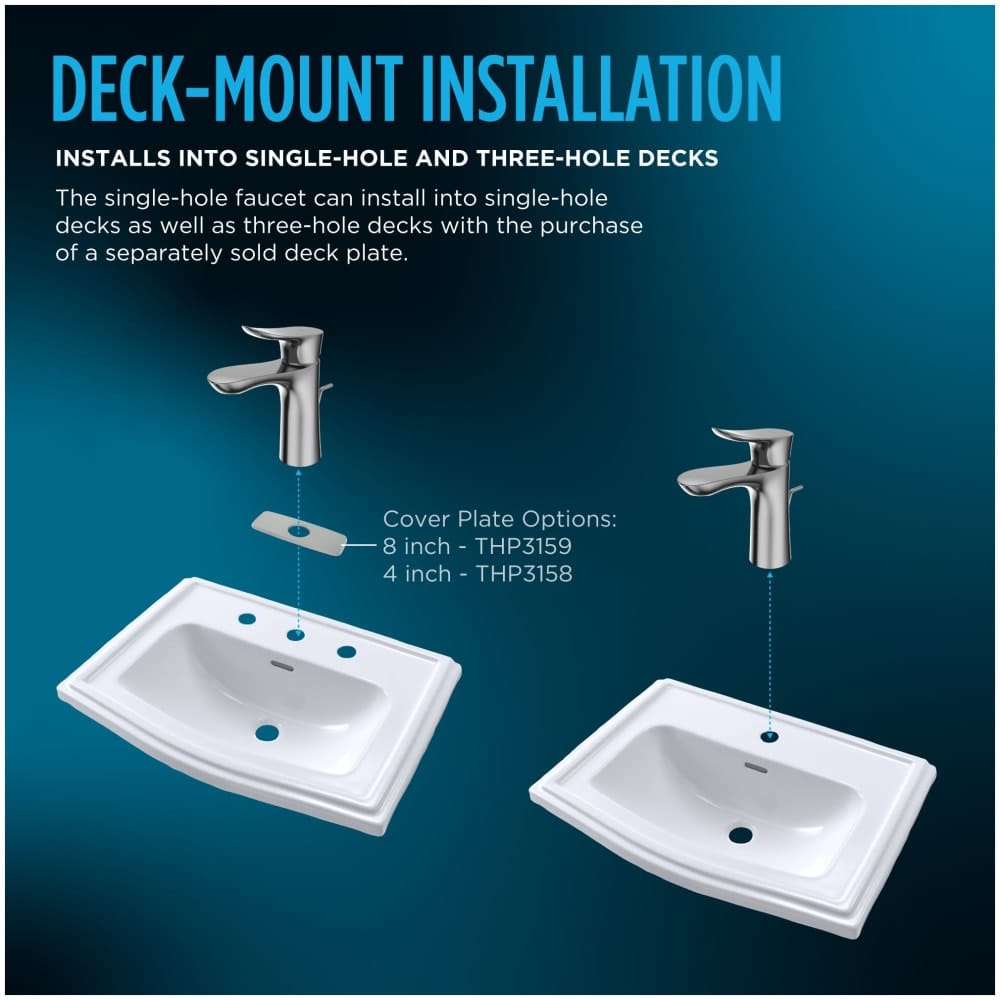 TOTO TL363SD12R#CP Lavatory-Faucets - View #5