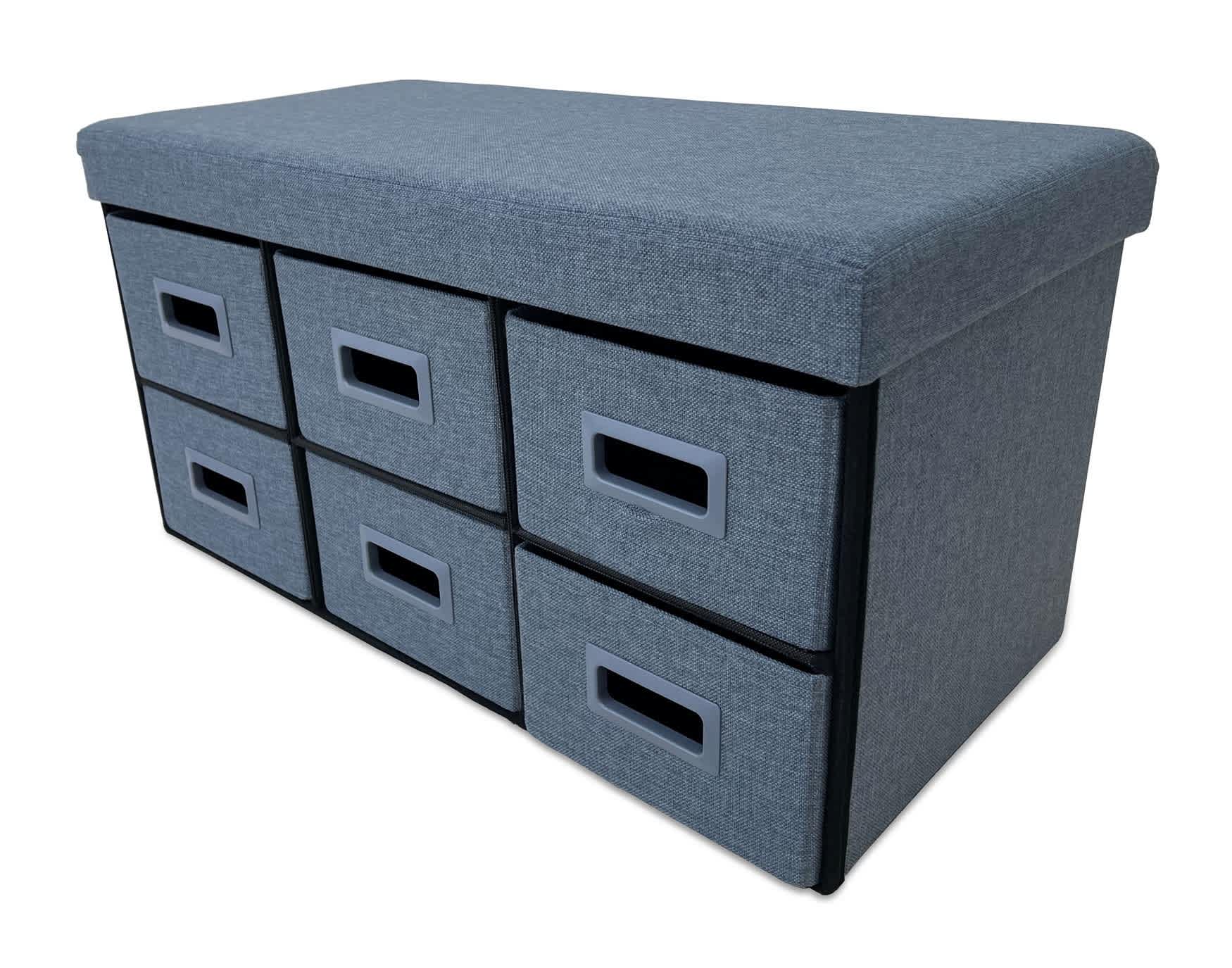 BrylaneHome 197380875714 Indoor-Ottomans - View #4
