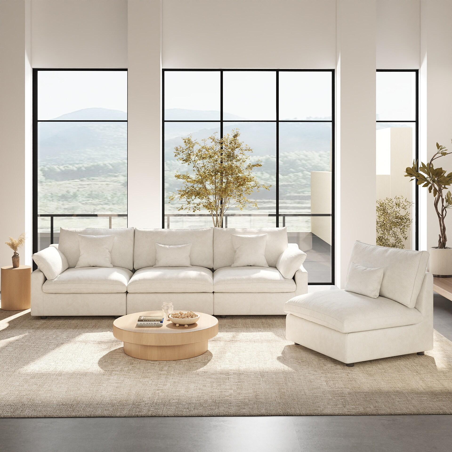 BuotiqHom DH-S4-140WE Sofas-Loveseats - View #4