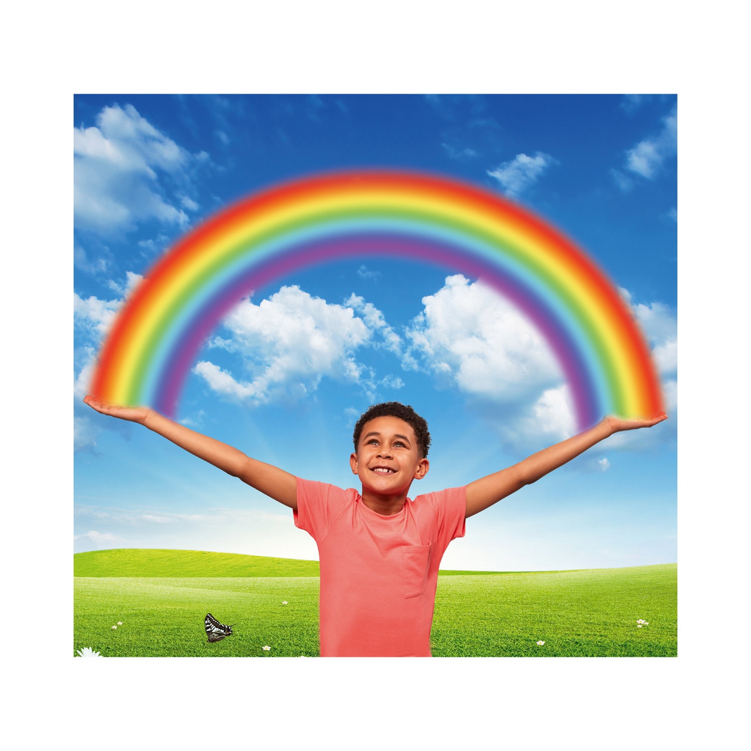 My Very Own Rainbow LED Semicircular Projector for Kids