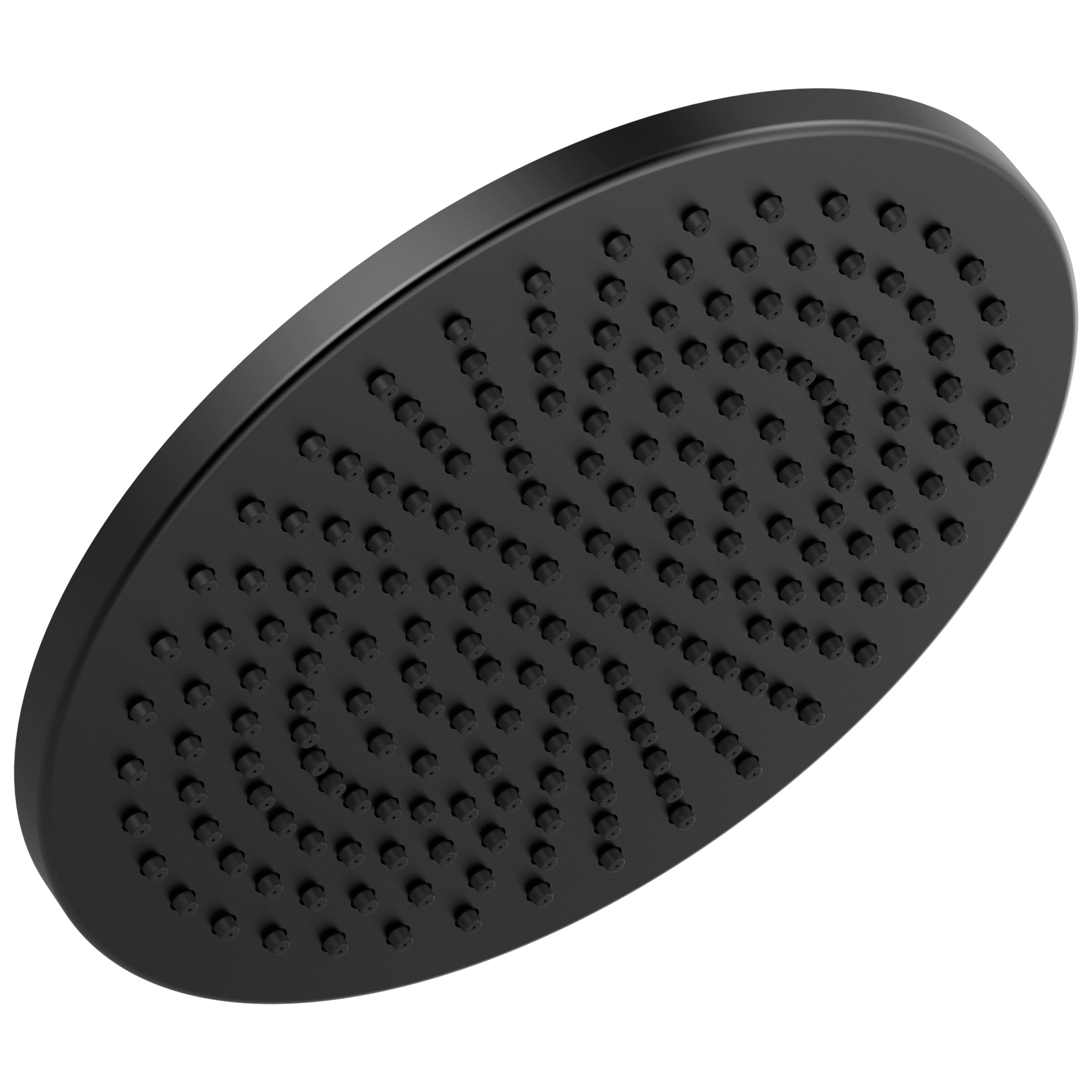 Delta 52158-BL25 Universal Showering Components 1.0 -Settings Matte Black 11.7500-in Round Fixed Rain Shower Head 2.5 GPM
