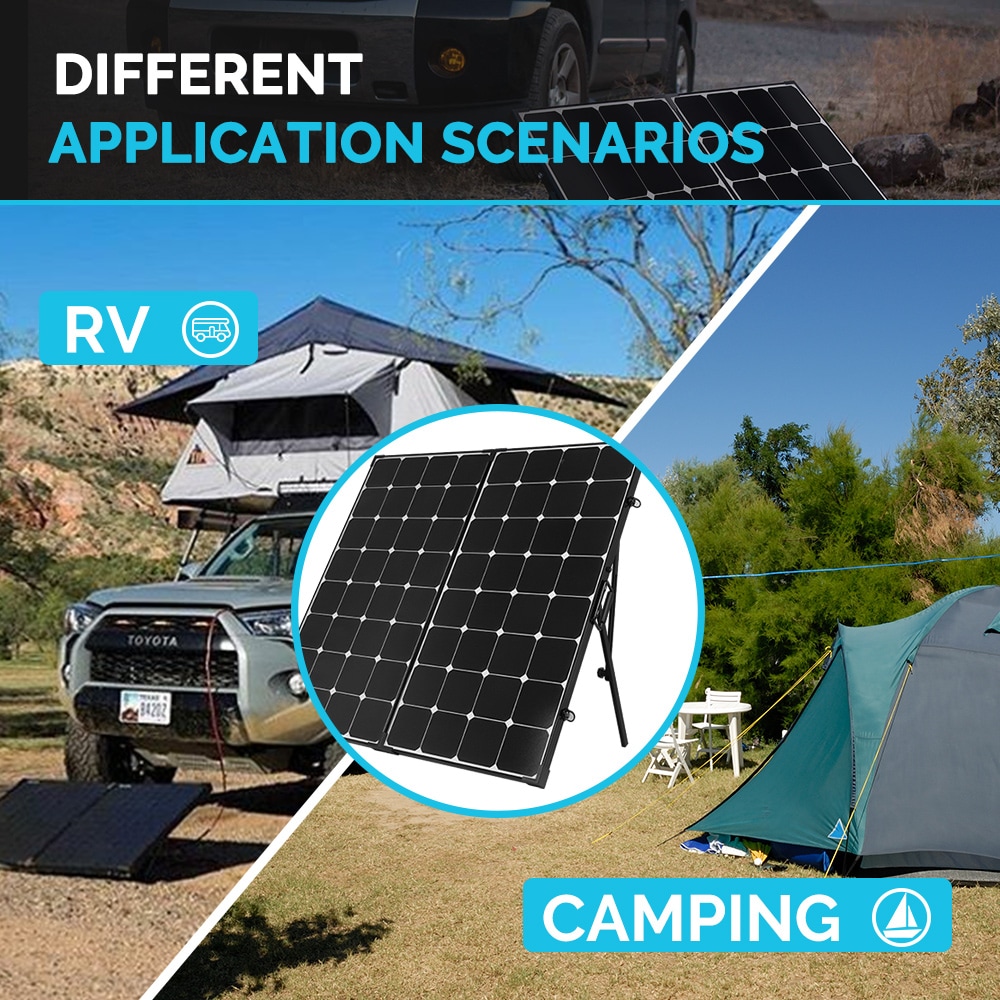 Renogy KIT-STCS200MB-VOY20 Portable-Solar-Panels - View #4