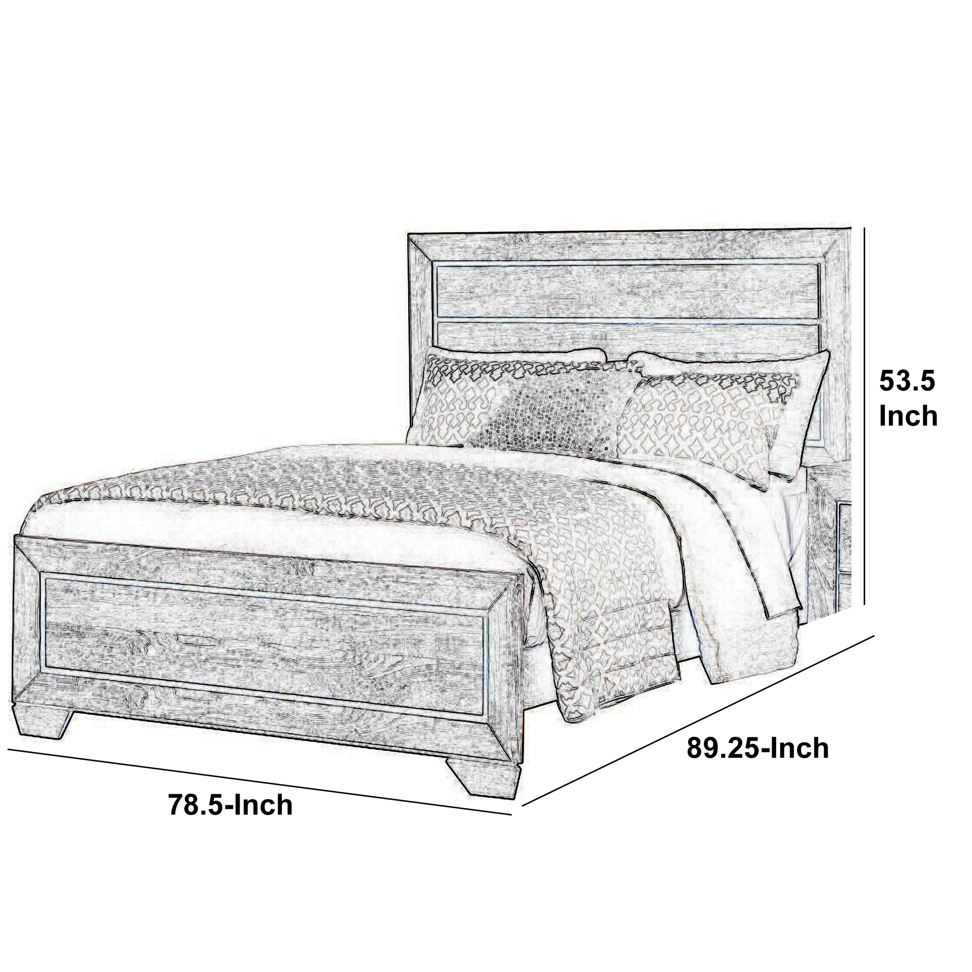 Benzara BM205457 beds - View #5