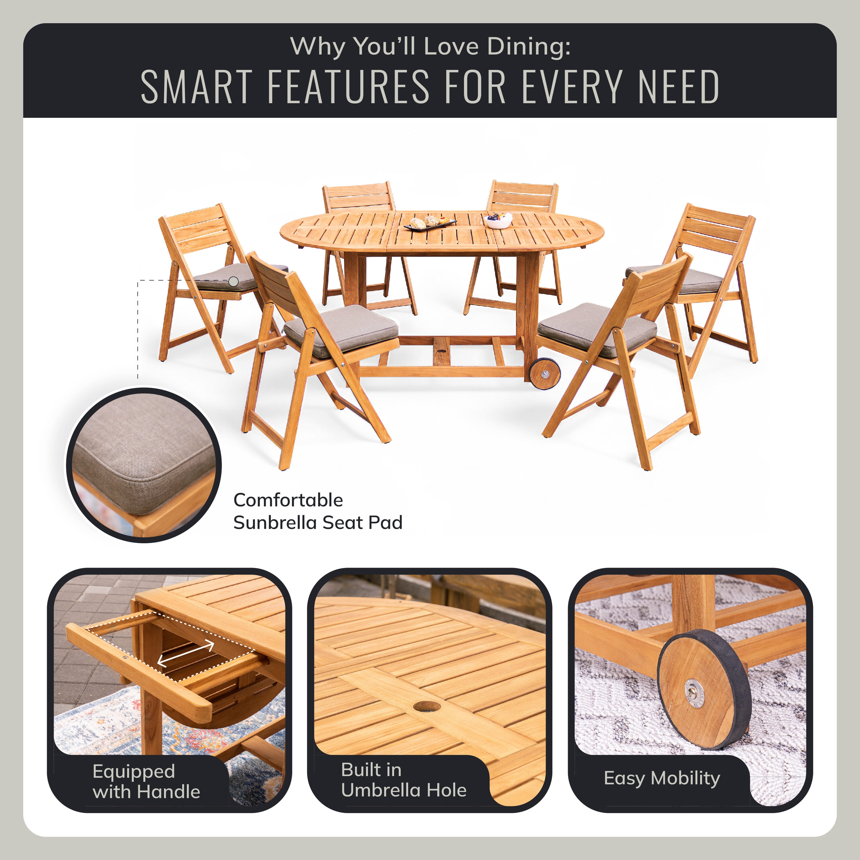Cambridge Casual 610588-TW-XX-CS-XX Patio-Dining-Sets - View #4
