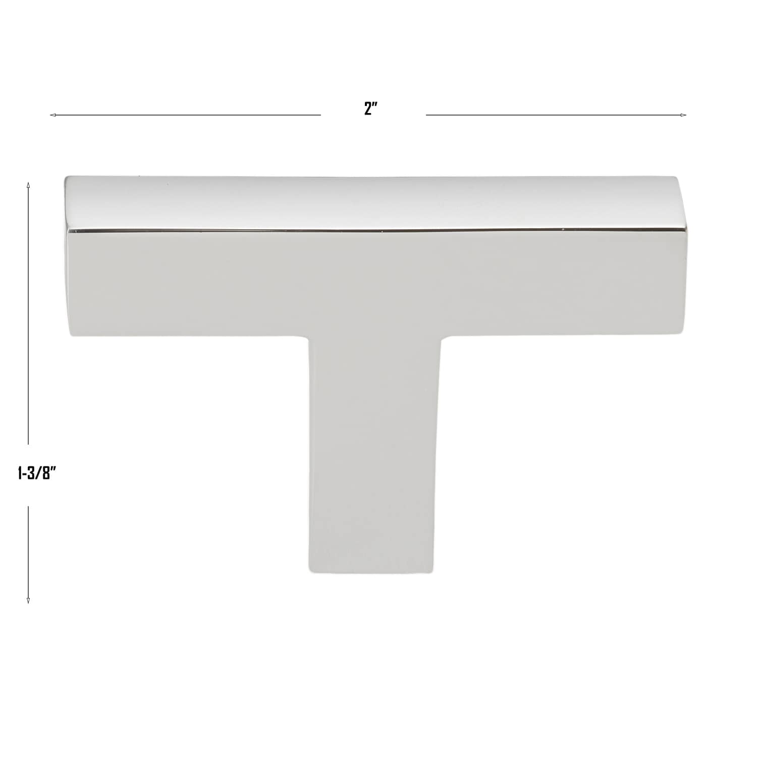 GlideRite Hardware 21683-T-PC-10 Cabinet-Pulls - View #4