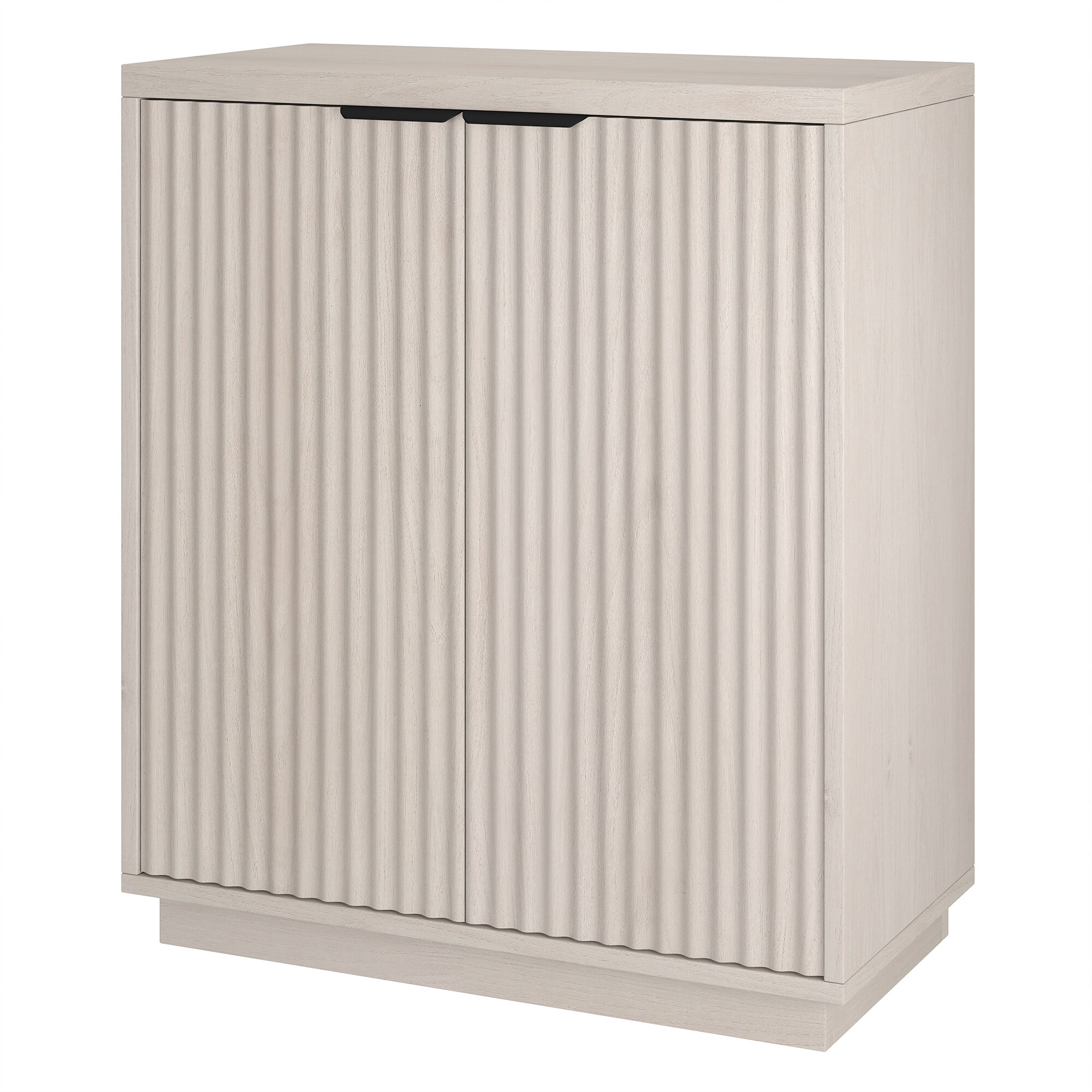 Alder White 28" Freestanding Office Cabinet with Adjustable Shelving
