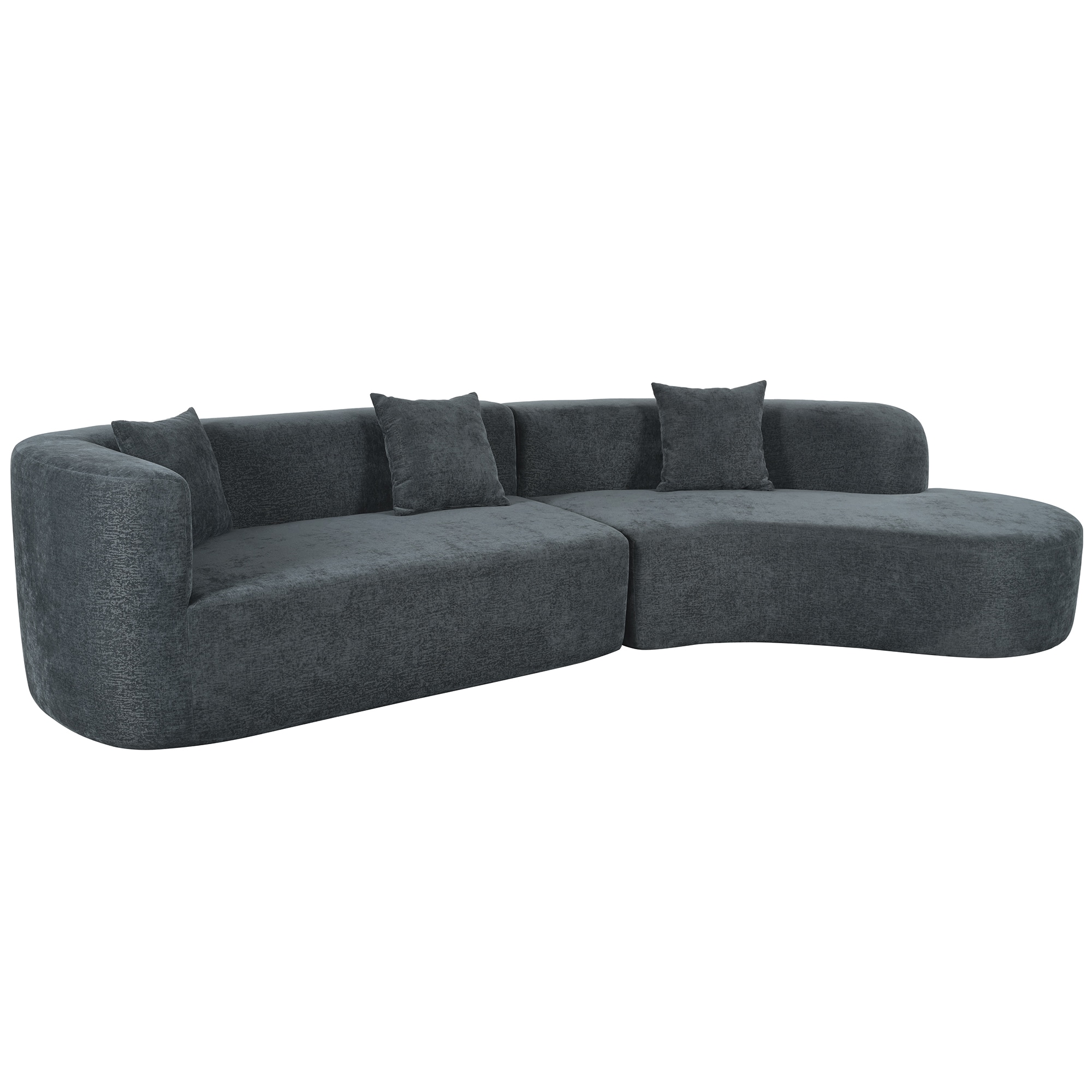 SINOFURN SYA020301GY Sofas-Loveseats - View #2