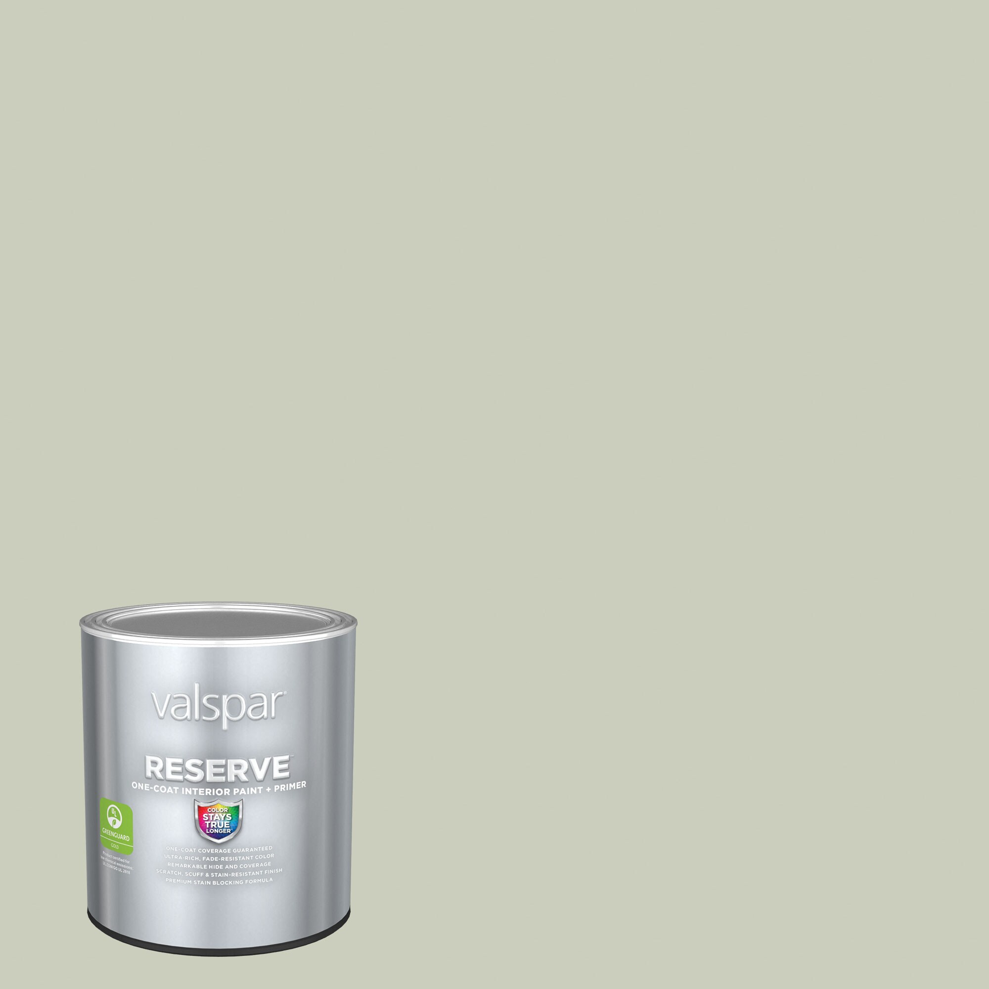 Valspar HGSW3247-2916562 Reserve Flat Liveable Green HGSW3247 Latex Interior Paint Paint + Primer ( 1-quart )