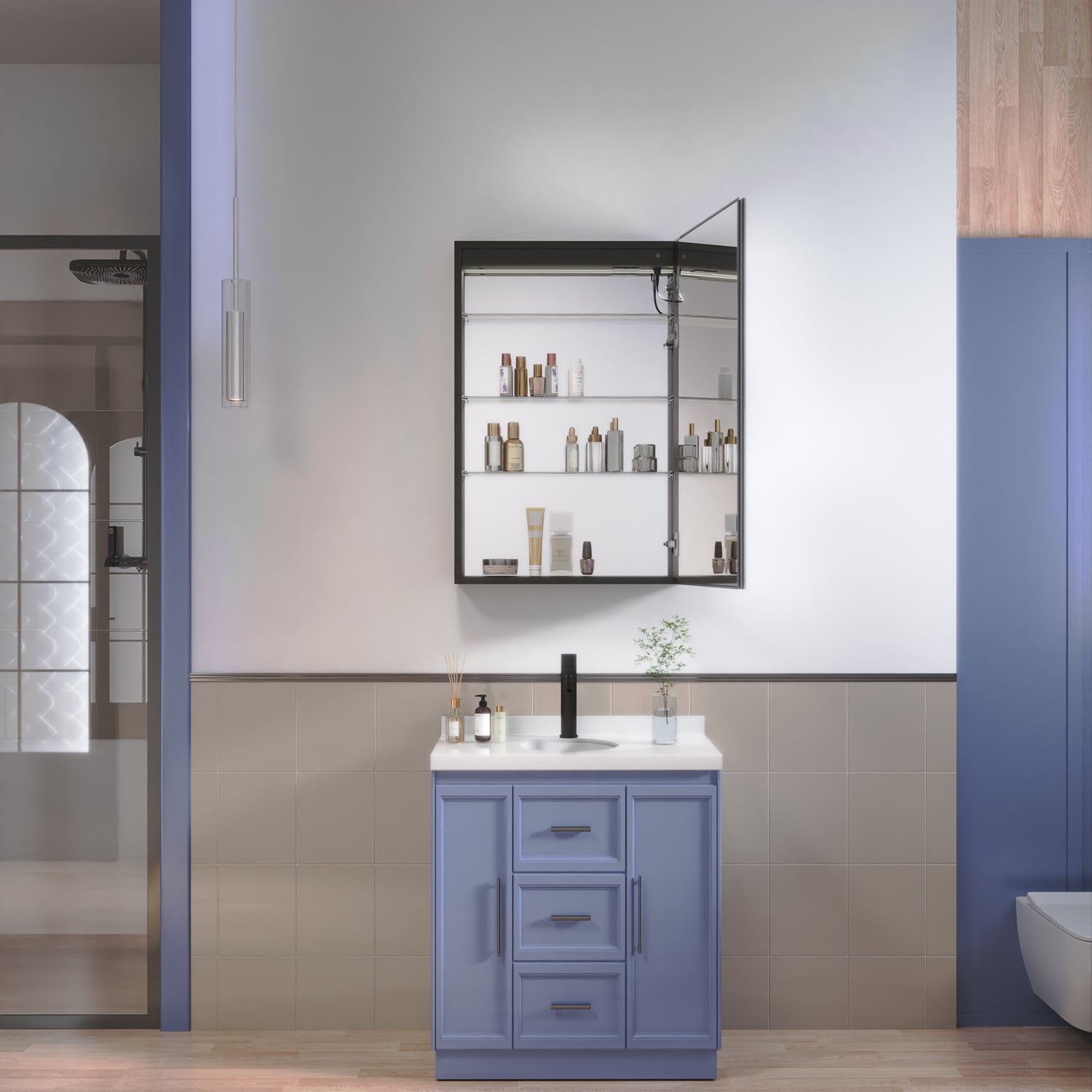 waterpar WPLO-2430R Bathroom-Medicine-Cabinets - View #19