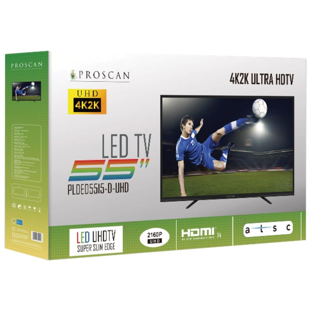 Proscan PLED6055-UHD, téléviseur Ultra HD 4K de 60 pouces 