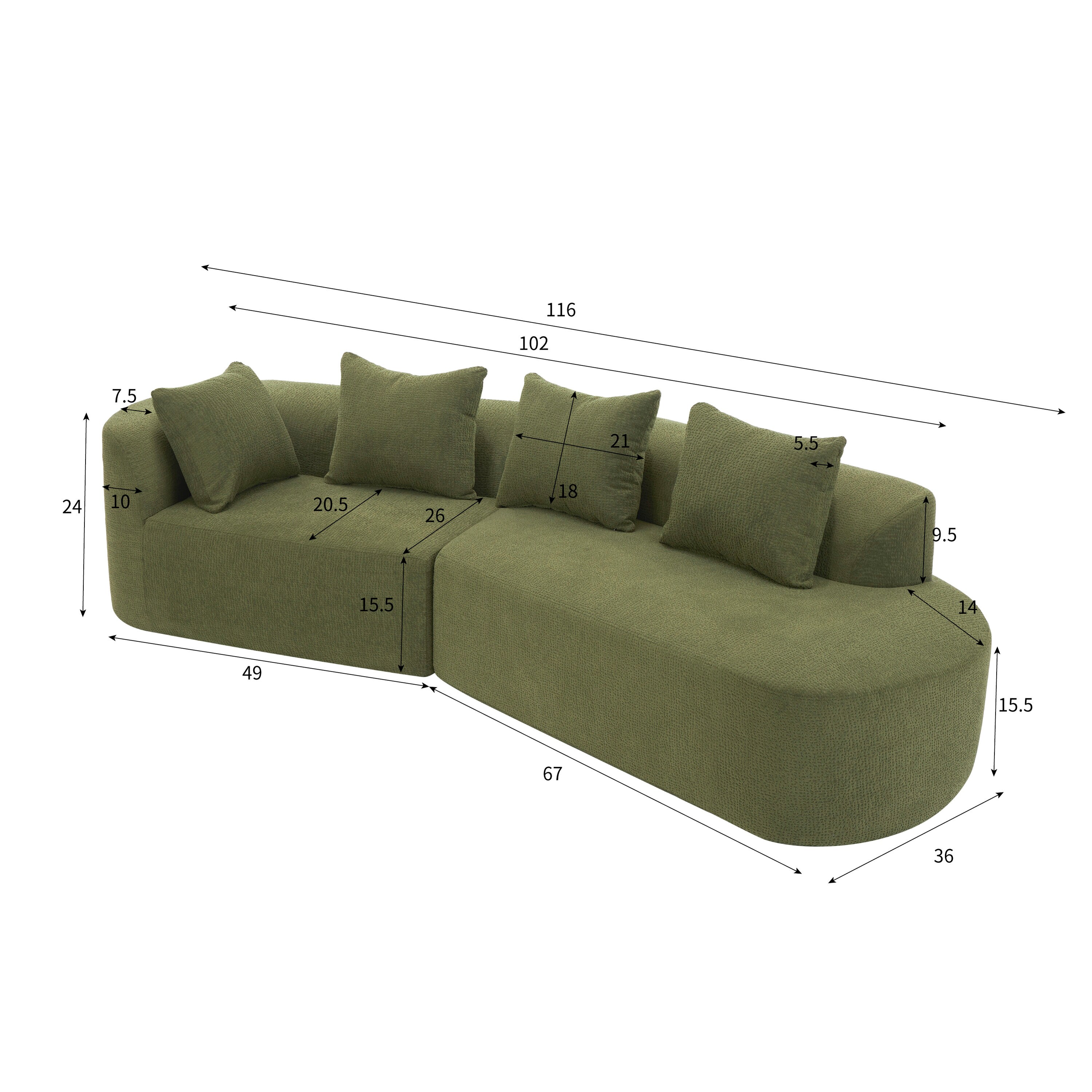 Christopher Knight Home 330478 Sofas-Loveseats - View #7