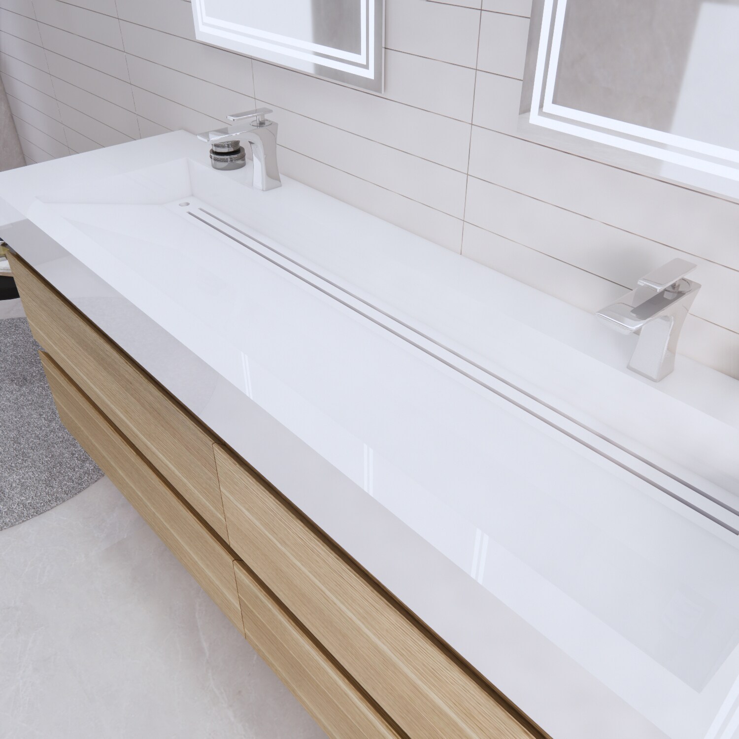 BV Better Vanity BTB-72D-CO Bath-Vanity-Combo - View #6