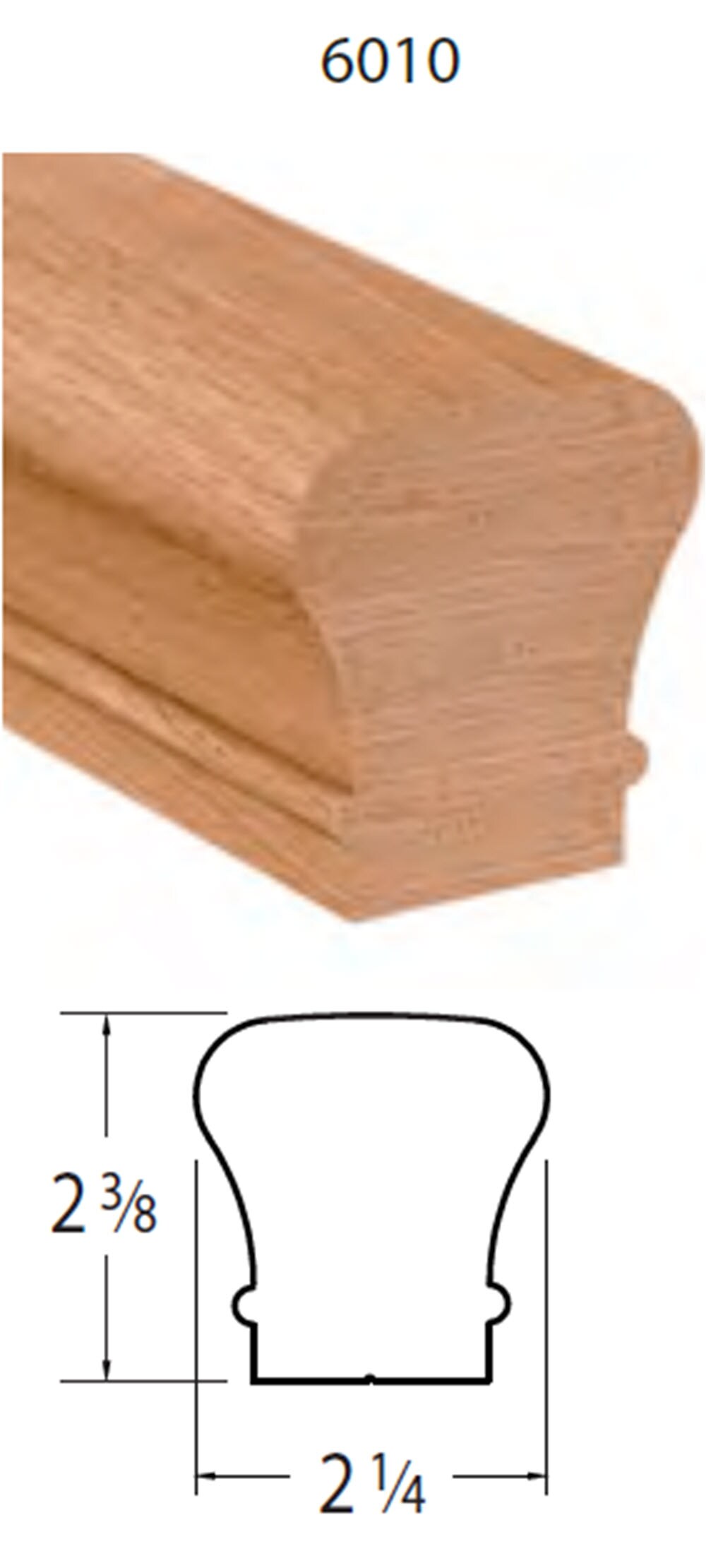 Crown Heritage 4146010SC06 Interior-Stairpart-Railing - View #3