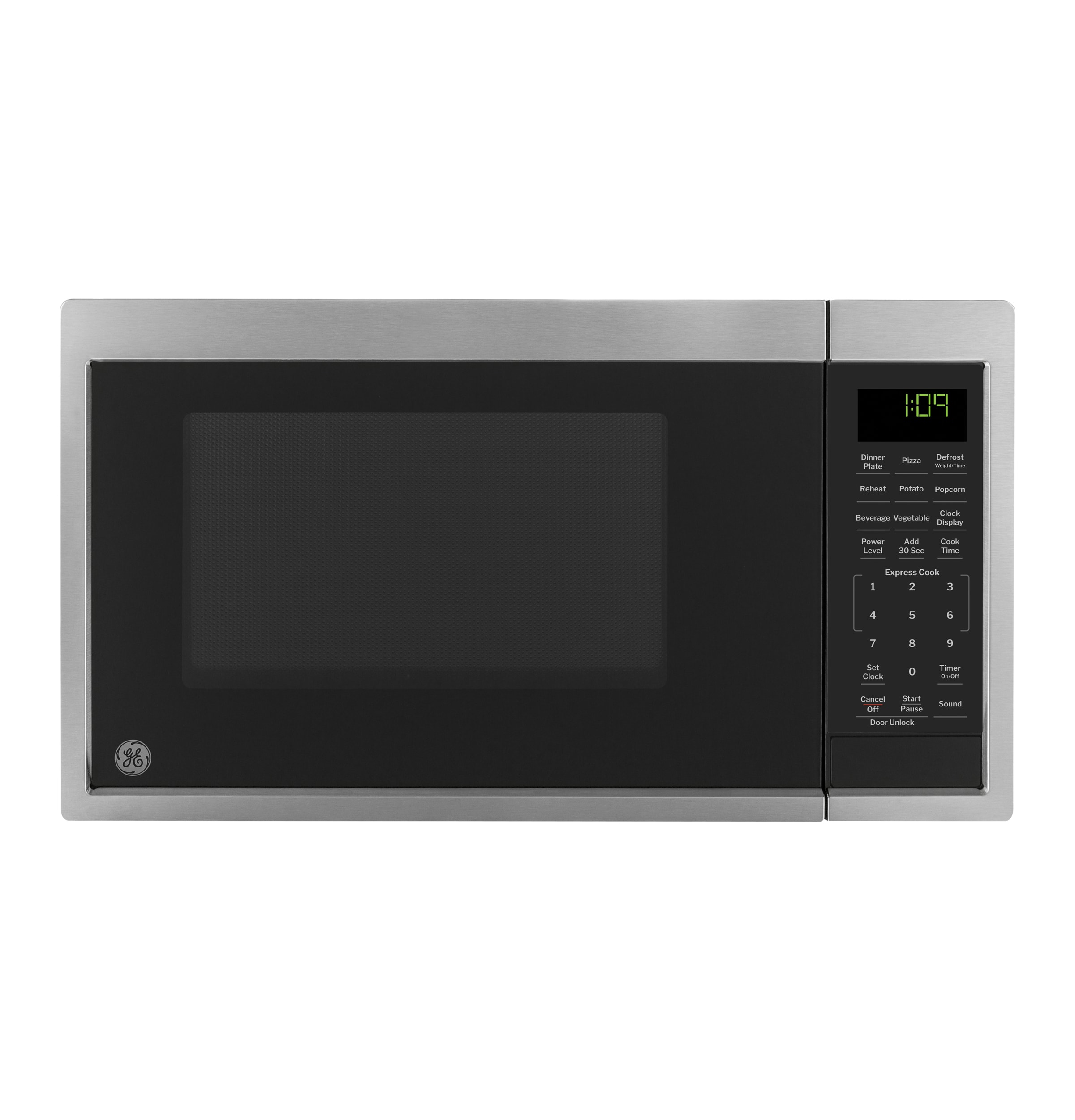GE GCST09N1WSS 0.9-cu ft Small (Less than 1.5-cu ft) 900 -Watt Countertop Microwave ( Stainless Steel )