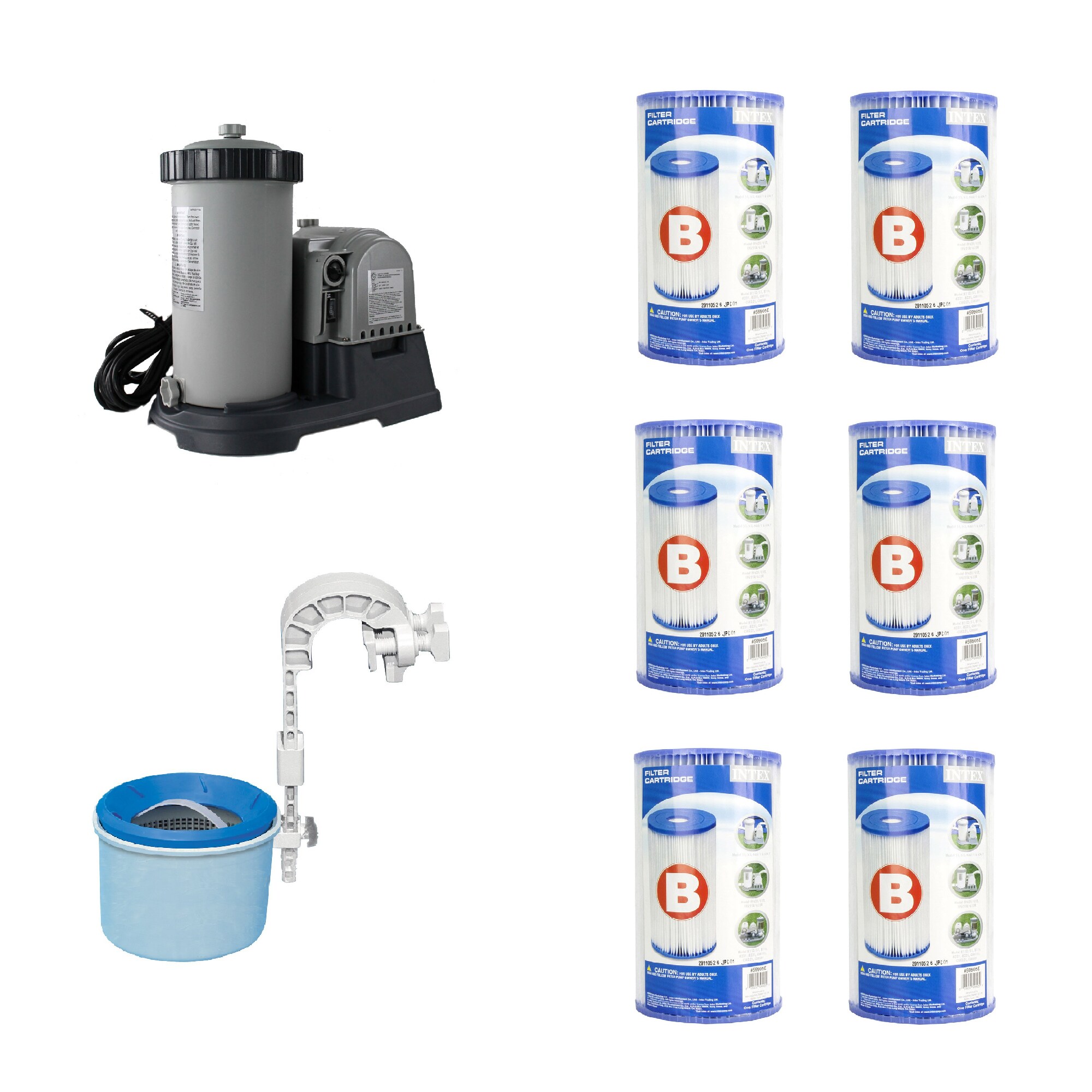 Intex 174767 13.75-in Pool Skimmer System