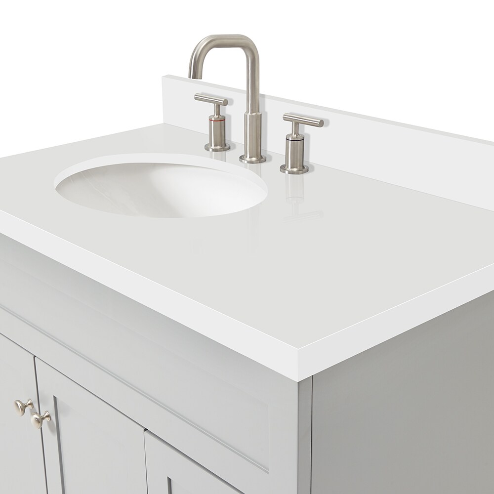 ARIEL F037SLWQOVOGRY Bath-Vanity-Combo - View #10
