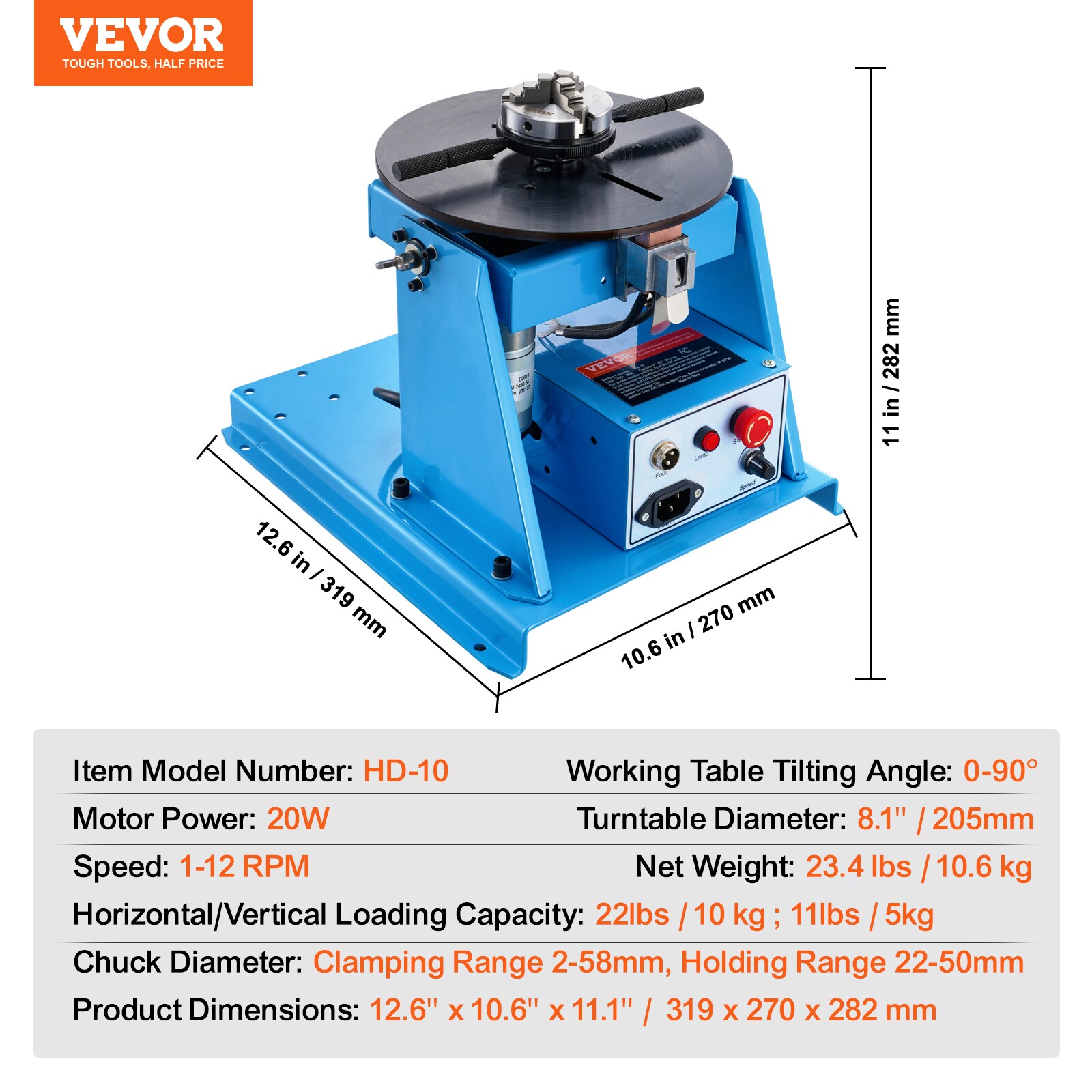 VEVOR HJBWJX10KG20A453NV1 Electric-Welding-Accessories - View #8