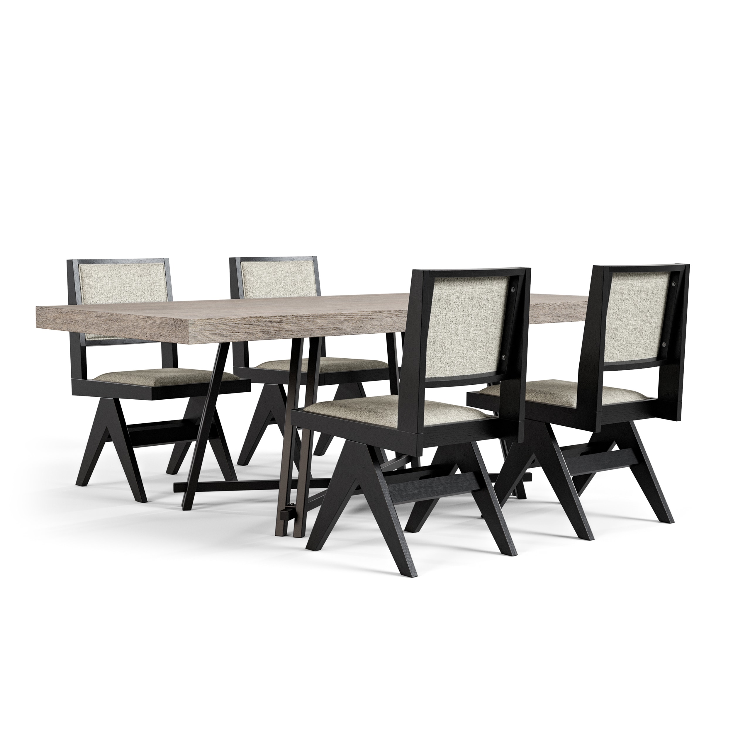 Furniture of America IDF-N3222BKT5PC Dining-Sets - View #2
